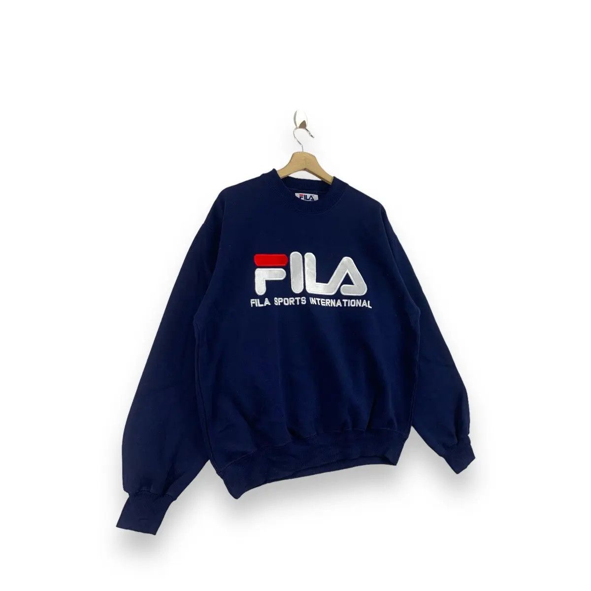 Fila Vintage FILA SPORT INTERNATIONAL Embroidered Size L / US 10 / IT 46 - 3 Thumbnail
