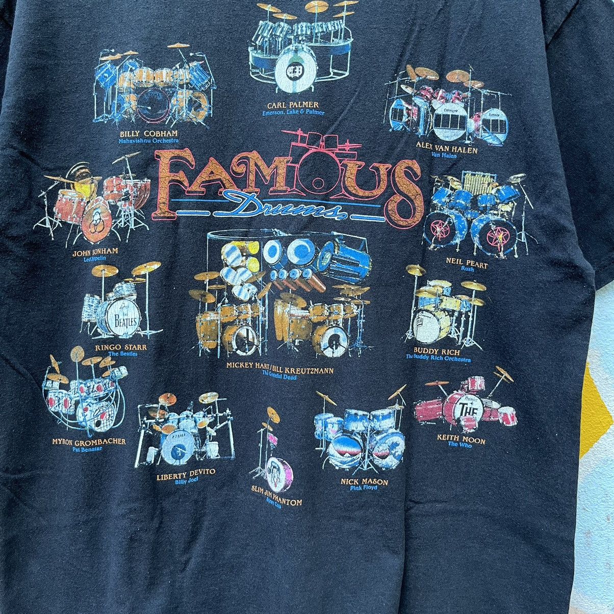 Vintage Vintage Famous Drum tees Size US L / EU 52-54 / 3 - 2 Thumbnail