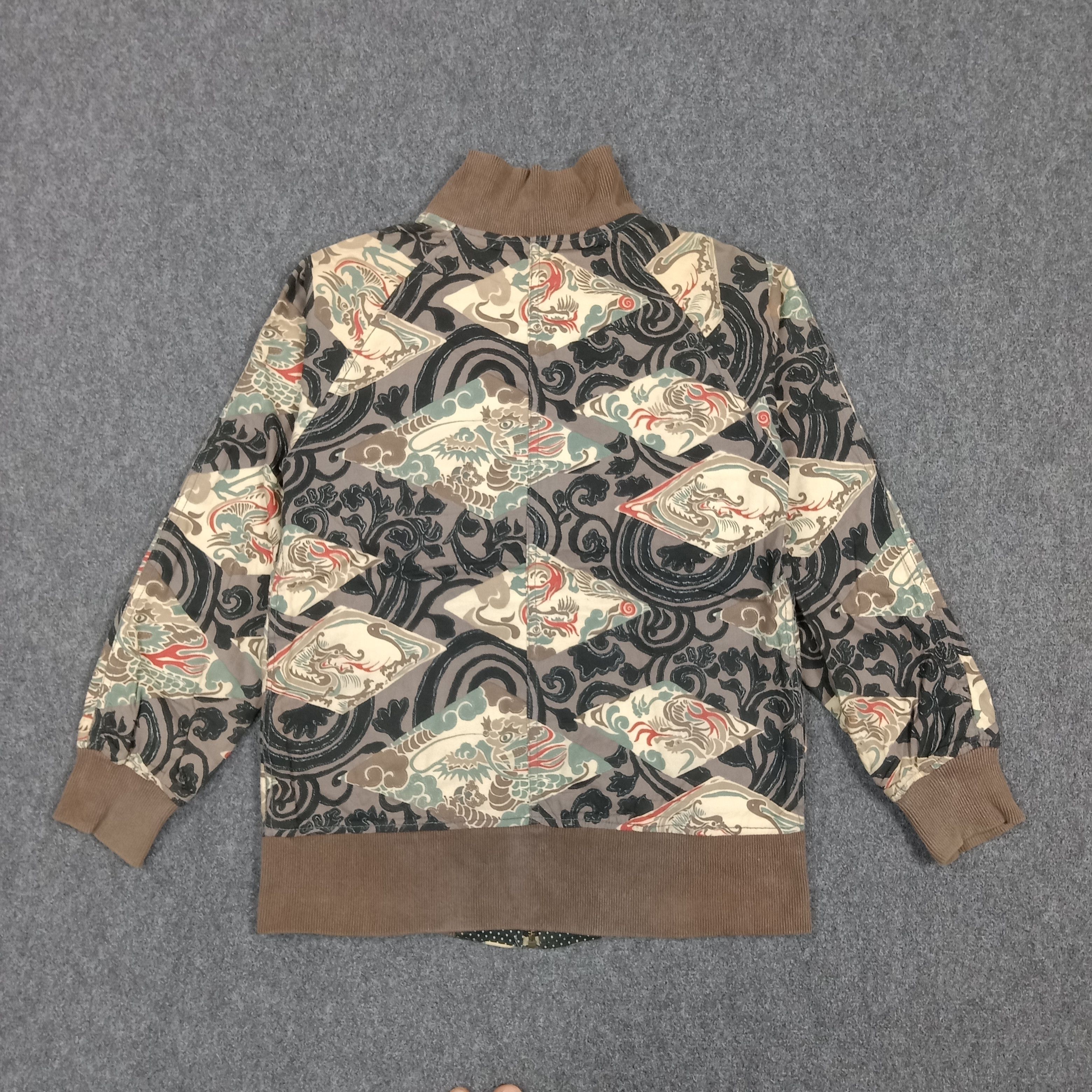 Japanese Brand In Good Light Japanese Dragon Reversible Jacket C288N21 Size US XS / EU 42 / 0 - 5 Thumbnail