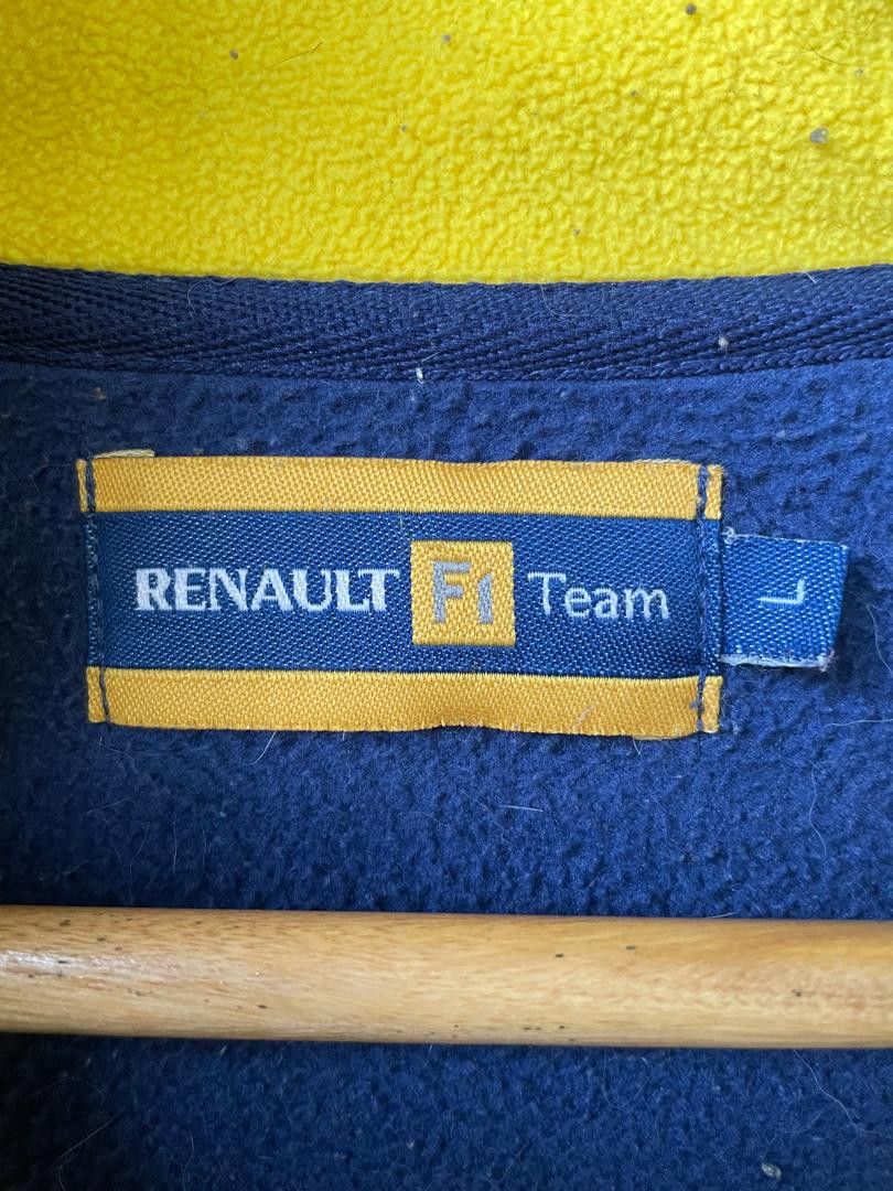 Formula 1 Vintage Renault Formula 1 Team Full Zip Fleece Jacket Size US L / EU 52-54 / 3 - 8 Thumbnail