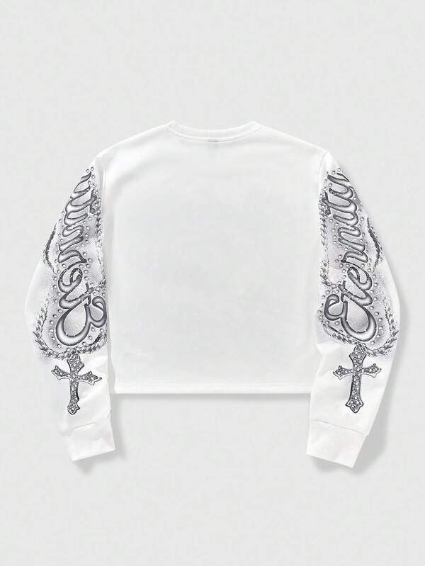 Japanese Brand The Eternal Cherub Aesthetic Longsleeve Men Women Size US M / EU 48-50 / 2 - 2 Thumbnail