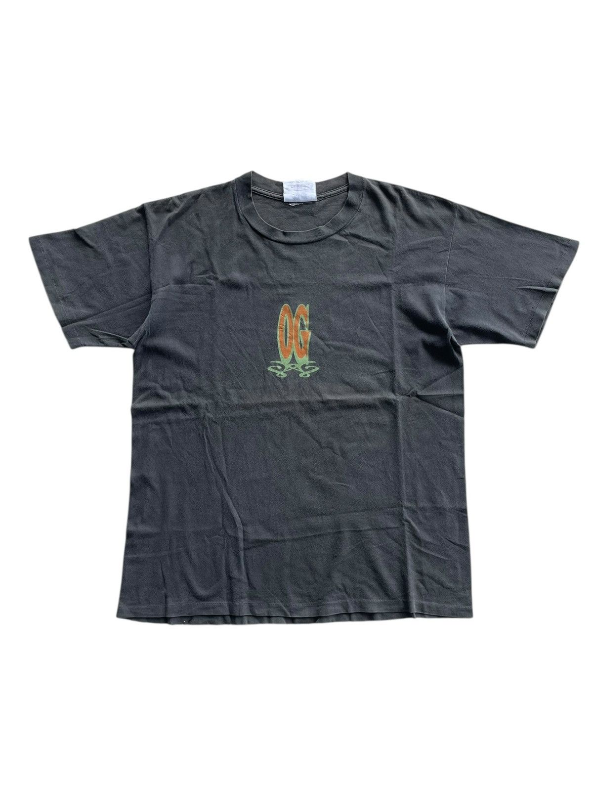 Vintage VTG 90s Destroyed Original Gangster O.G. Tee Size US L / EU 52-54 / 3 - 5 Thumbnail