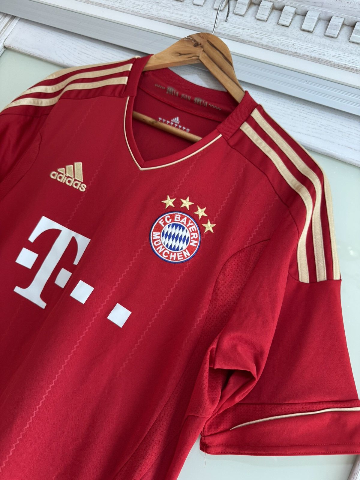 Adidas Bayern Munich 2012/13 Away Soccer Jersey Football Kit Shirt Size US M / EU 48-50 / 2 - 7 Thumbnail