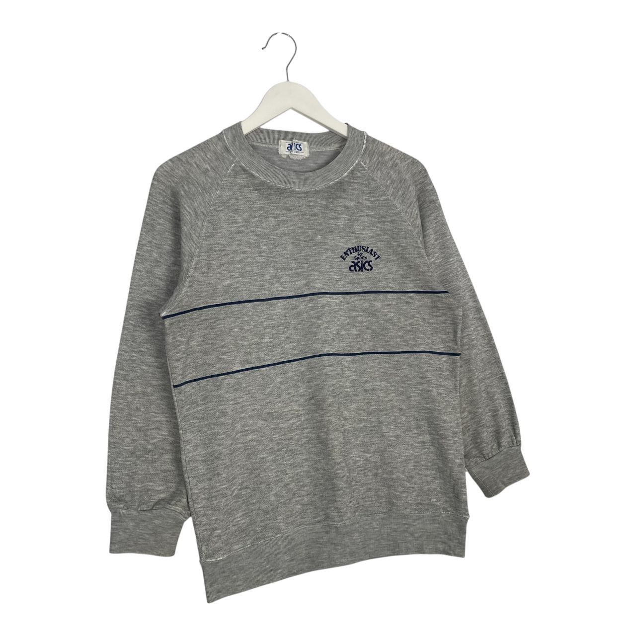 Asics Very Rare Asics Sportswear Pullover Crewneck Sweatshirt Size US M / EU 48-50 / 2 - 2 Thumbnail