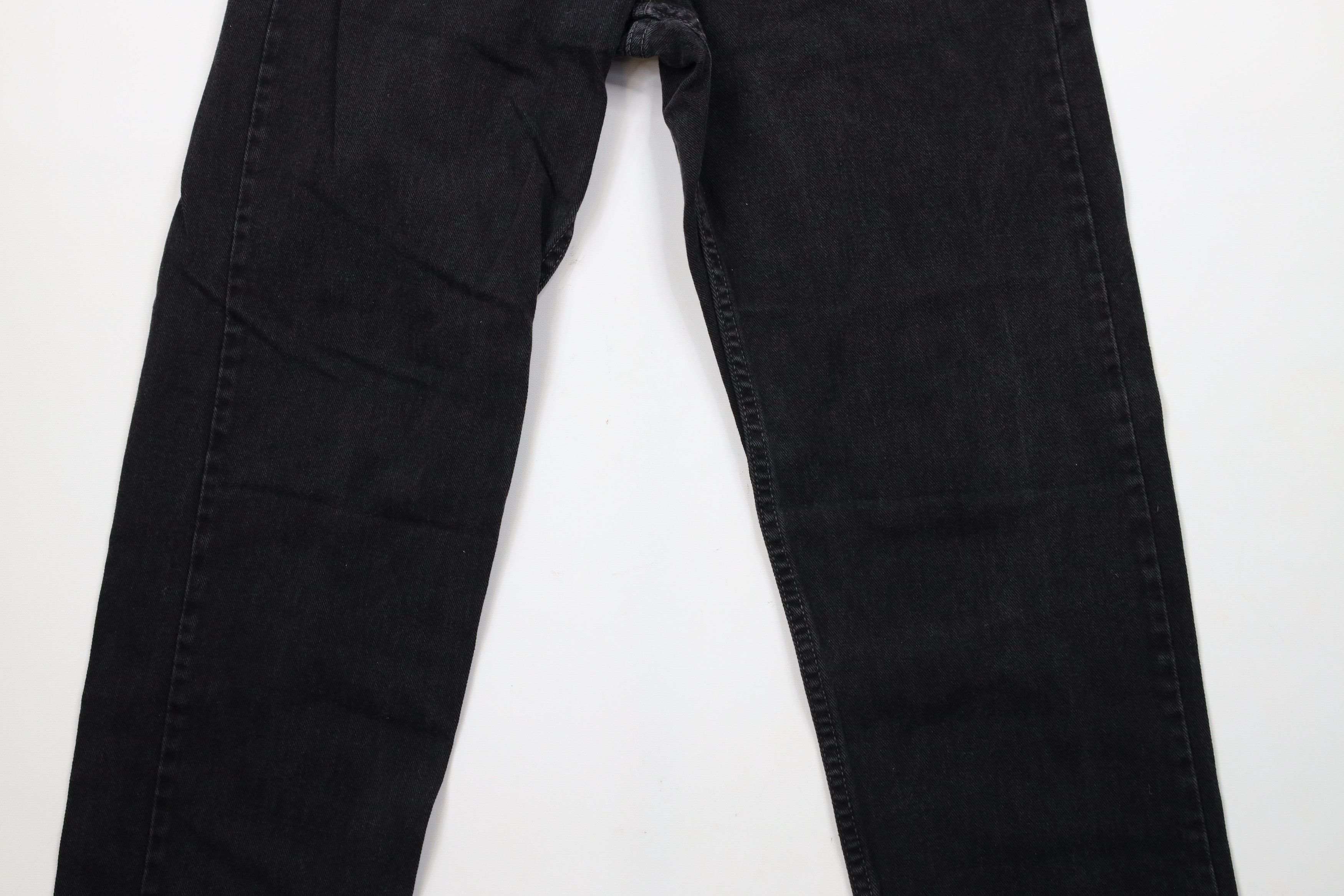 Levi's × Vintage Vintage Y2K 2000 Levis 550 Fit Denim Jeans Black Cotton Size US 29 - 3 Thumbnail