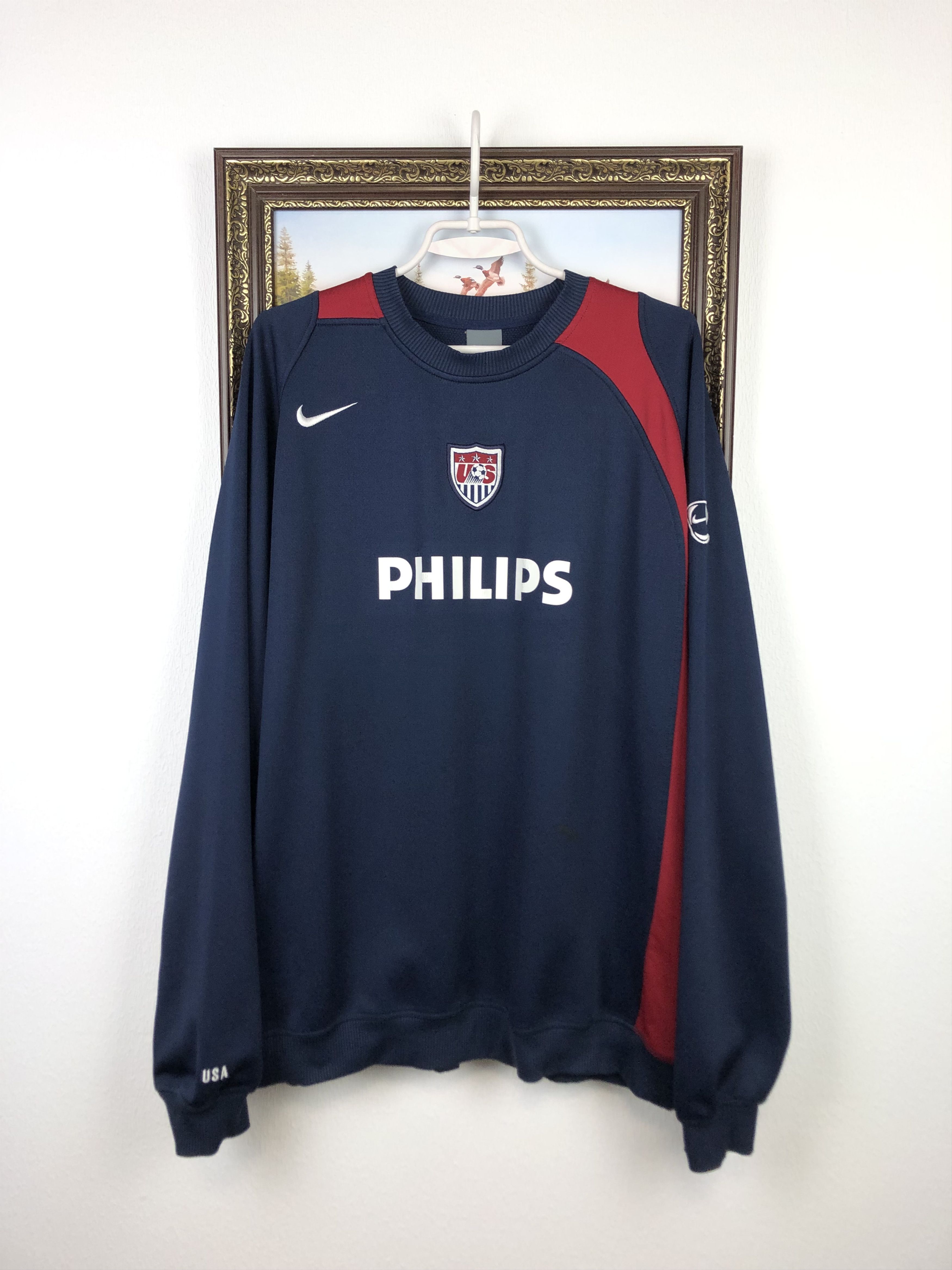 NIKE USA代表 PHILIPS スウェット トレーニング 古着 Nike 00s Vintage Nike Oregon Usa Zippered Tracksuit Jacket | Grailed