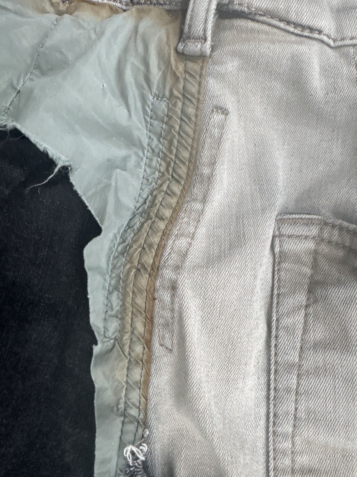 Rick Owens Drkshdw Rick Owen’s Drkshdw Bolan Jeans Size US 31 - 4 Thumbnail