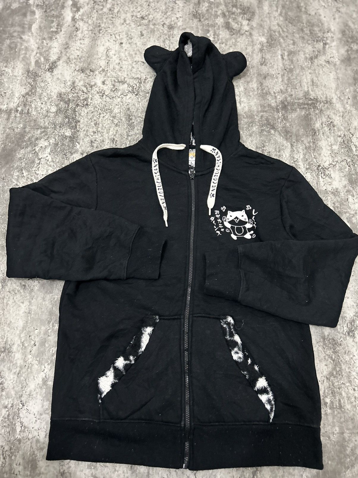 Hysteric Glamour × If Six Was Nine × Japanese Brand Necobuchi-san Animated Comfy zip up hoodie Embroidery Size US L / EU 52-54 / 3 - 6 Thumbnail