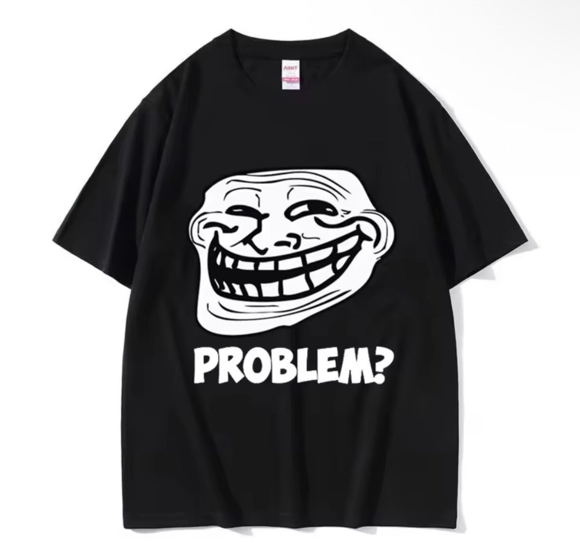 Other Creative Troll Face Problem Funny Meme Trendy T-Shirt Size US L / EU 52-54 / 3 - 1 Thumbnail