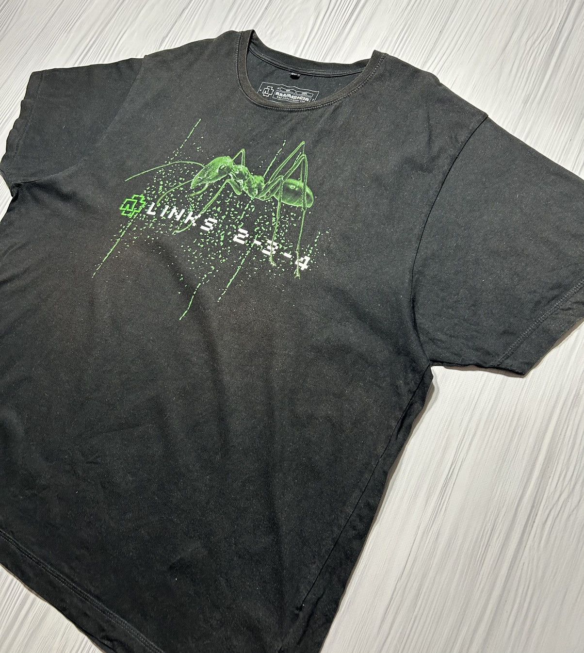 Band Tees Vintage Rammstein Links 2-3-4 T-Shirt Size 4XL Size US XXL / EU 58 / 5 - 5 Thumbnail