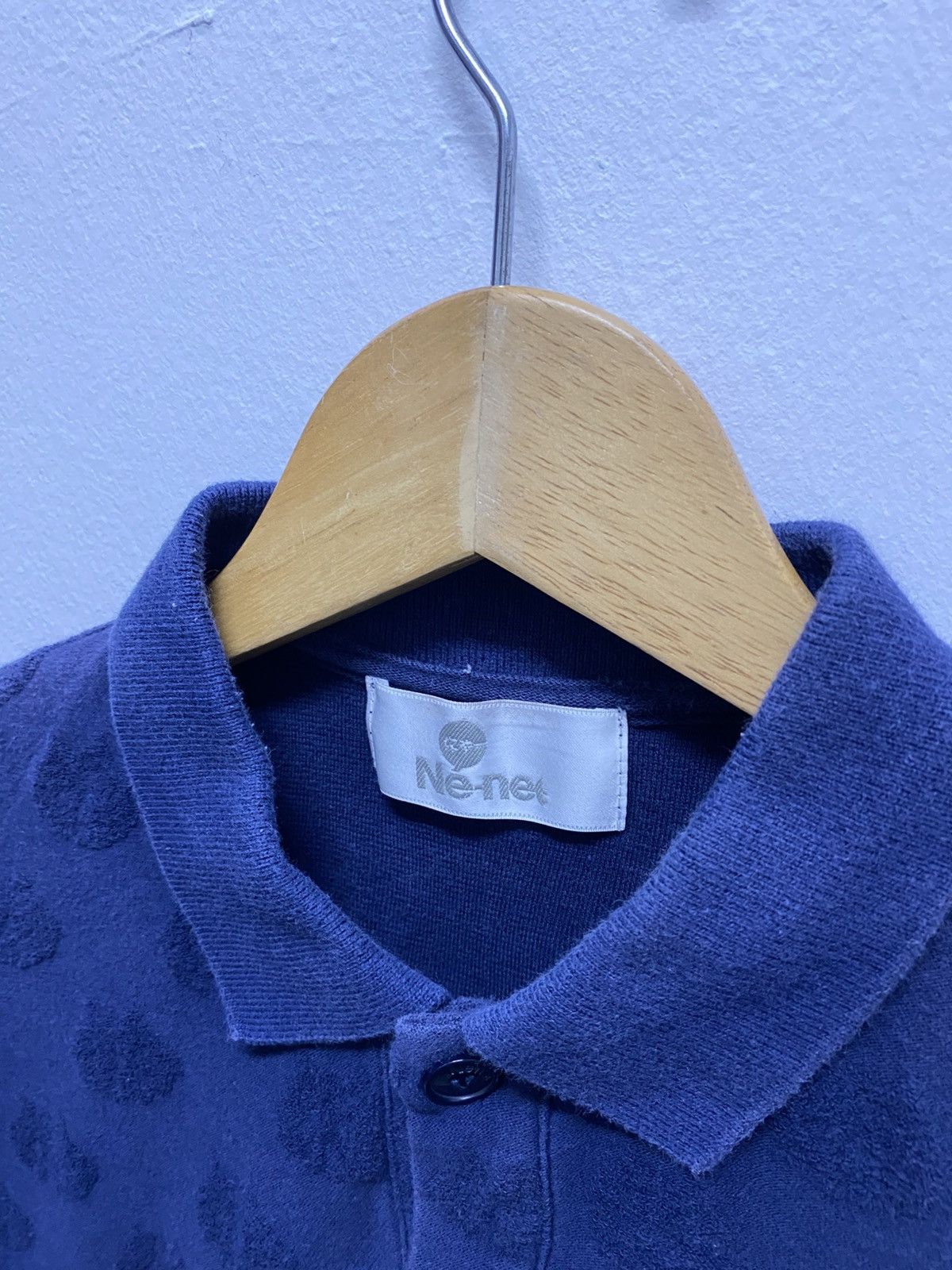 Issey Miyake 🔥Vintage Ne-Net Issey Miyake Fullprint Collar Shirt Size US S / EU 44-46 / 1 - 4 Thumbnail