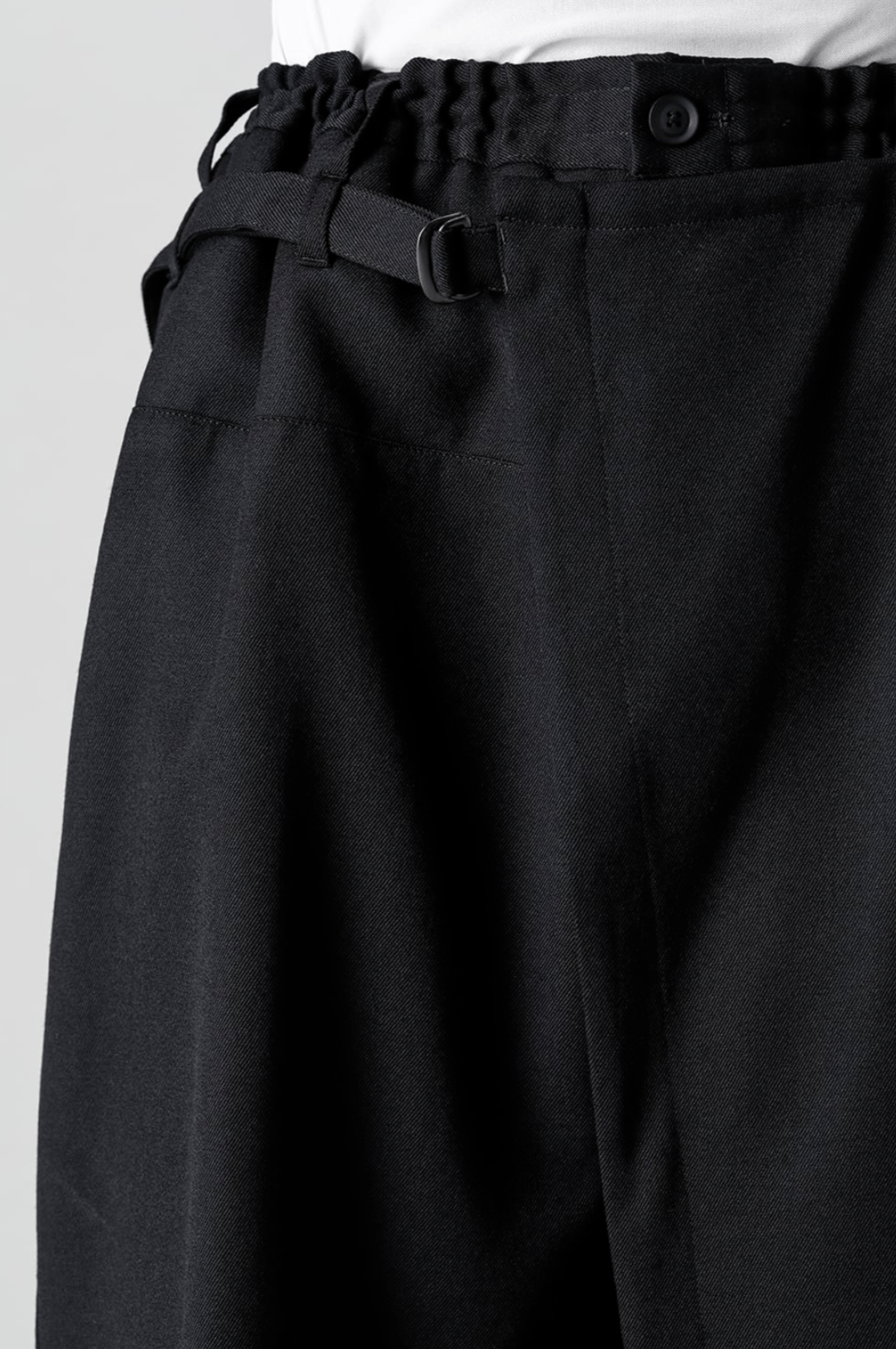 Yohji Yamamoto Yohji Yamamoto Pour Homme AW20 - W/Gabardine Wrap Pants Size US 30 / EU 46 - 14 Thumbnail