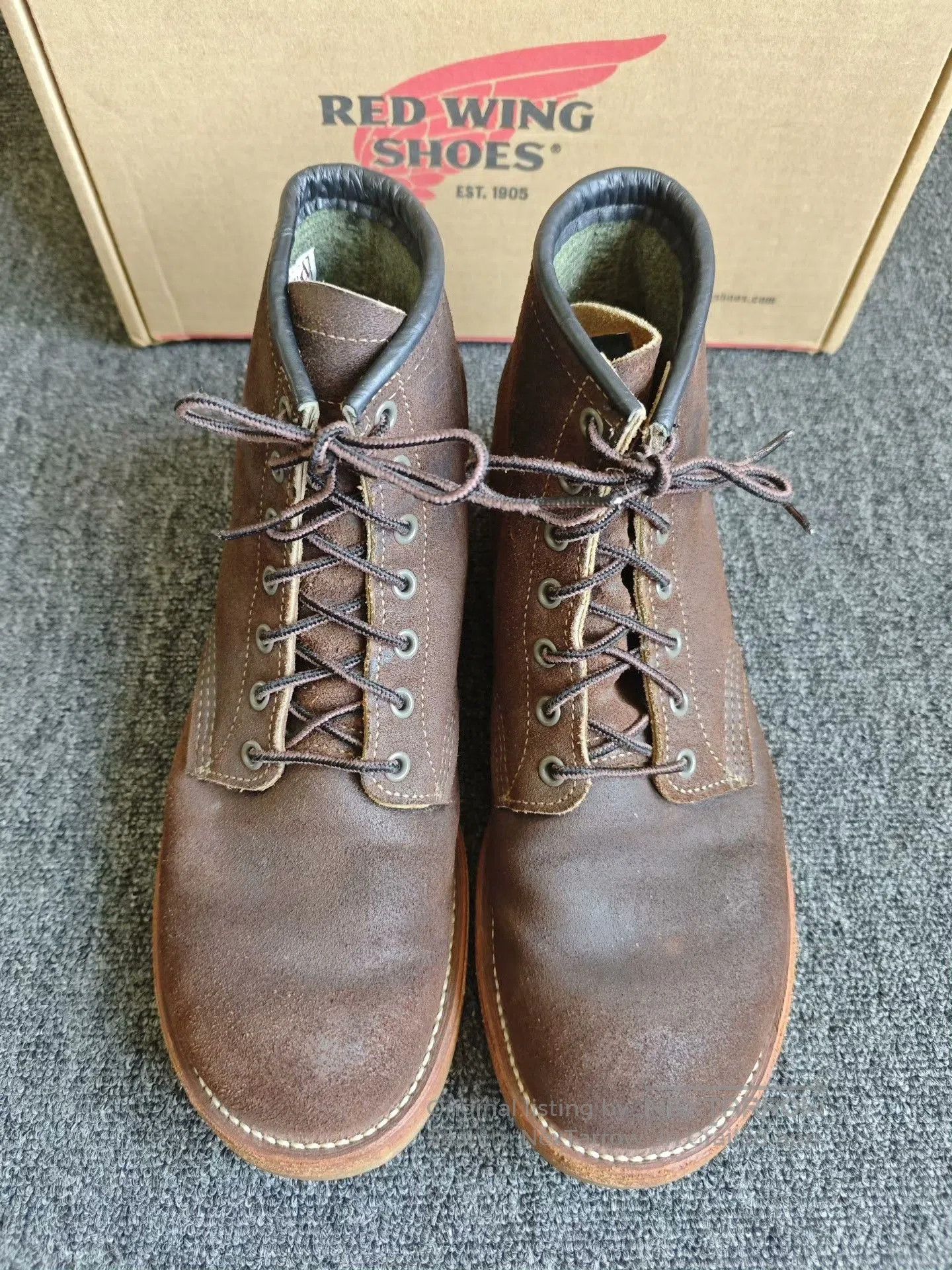 Red Wing Red Wing 4618 Collaboration Brown Suede Work Boots. Size US 9.5 / EU 42-43 - 1 Thumbnail