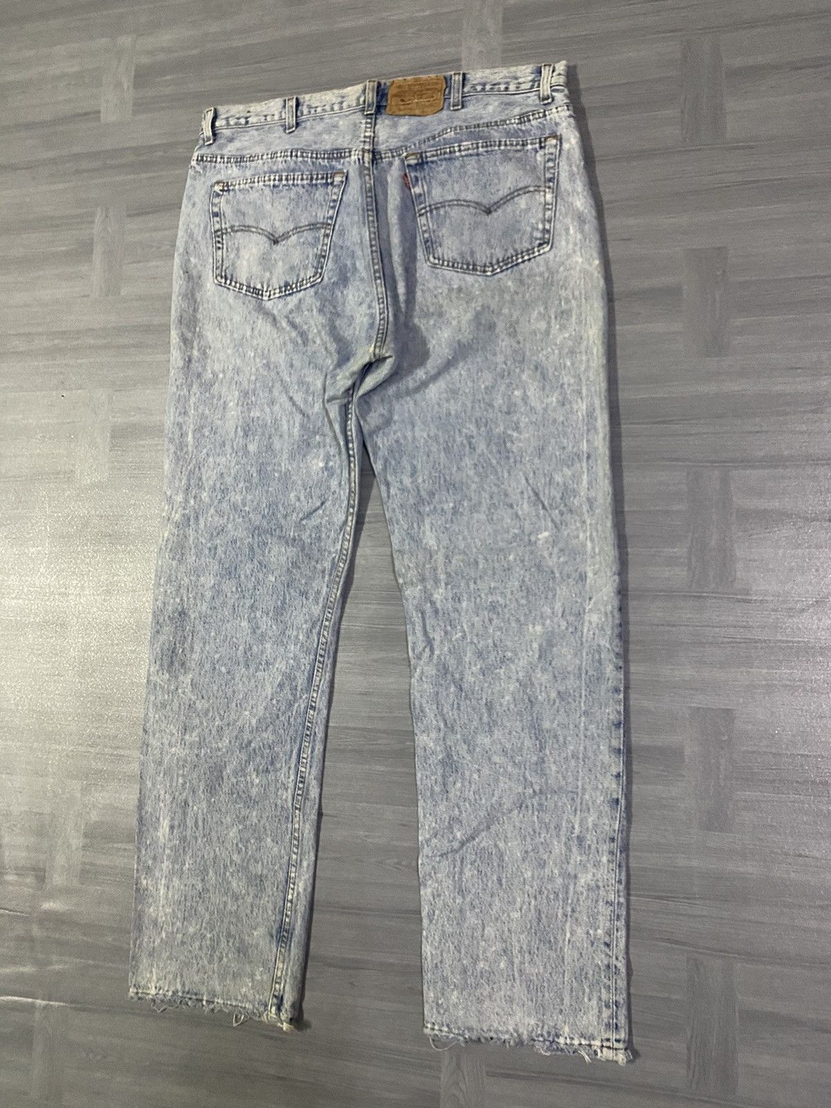 Levi's Vintage USA Levis 501 Distressed Light Wash Jeans Size US 40 / EU 56 - 17 Thumbnail