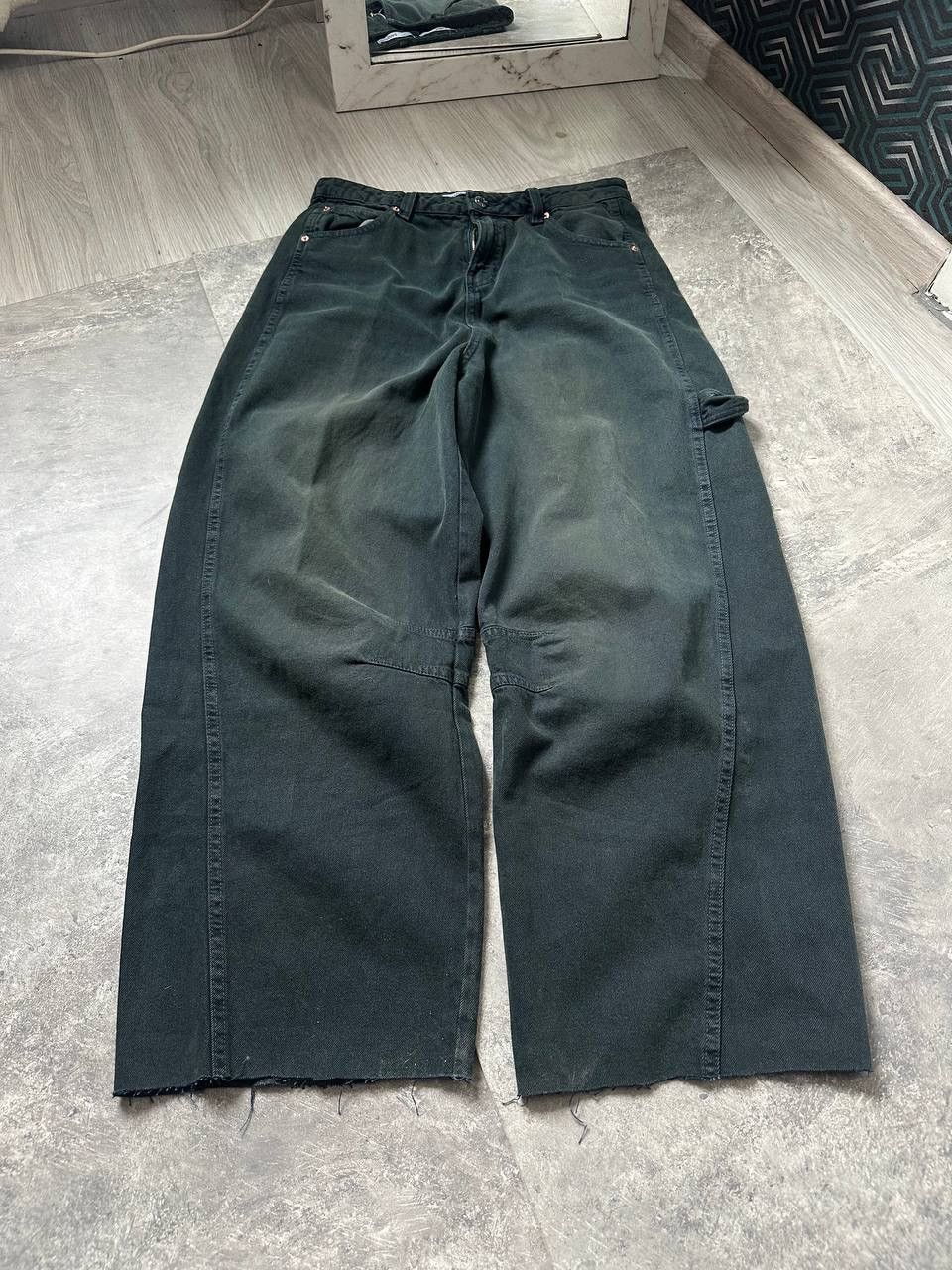 Japanese Brand × Vintage BAGGY WASHED Y2K AVANTGARDE OPIUM PANTS Size US 30 / EU 46 - 2 Thumbnail