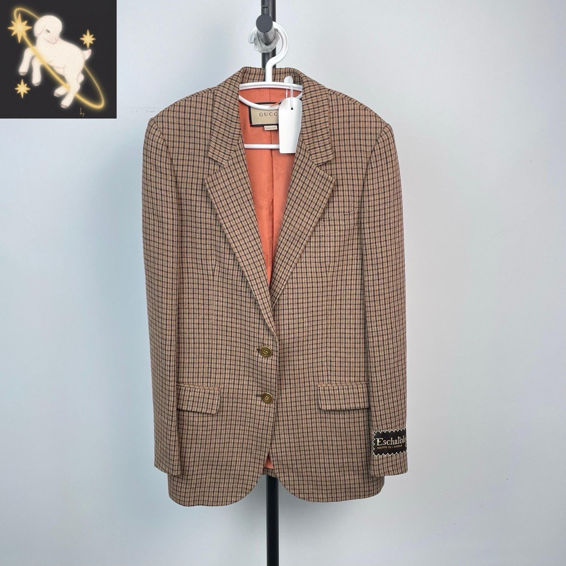 Gucci Gucci Collab Brown Jacket 38 Women Size S / US 4 / IT 40 - 1 Thumbnail