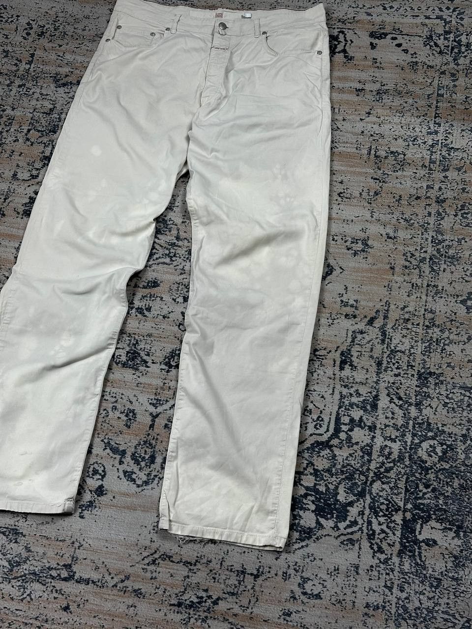 Marithe + Francois Girbaud Vintage Y2K Marithe Francois Girbaud Wide Acid Faded Pants Size US 36 / EU 52 - 2 Thumbnail
