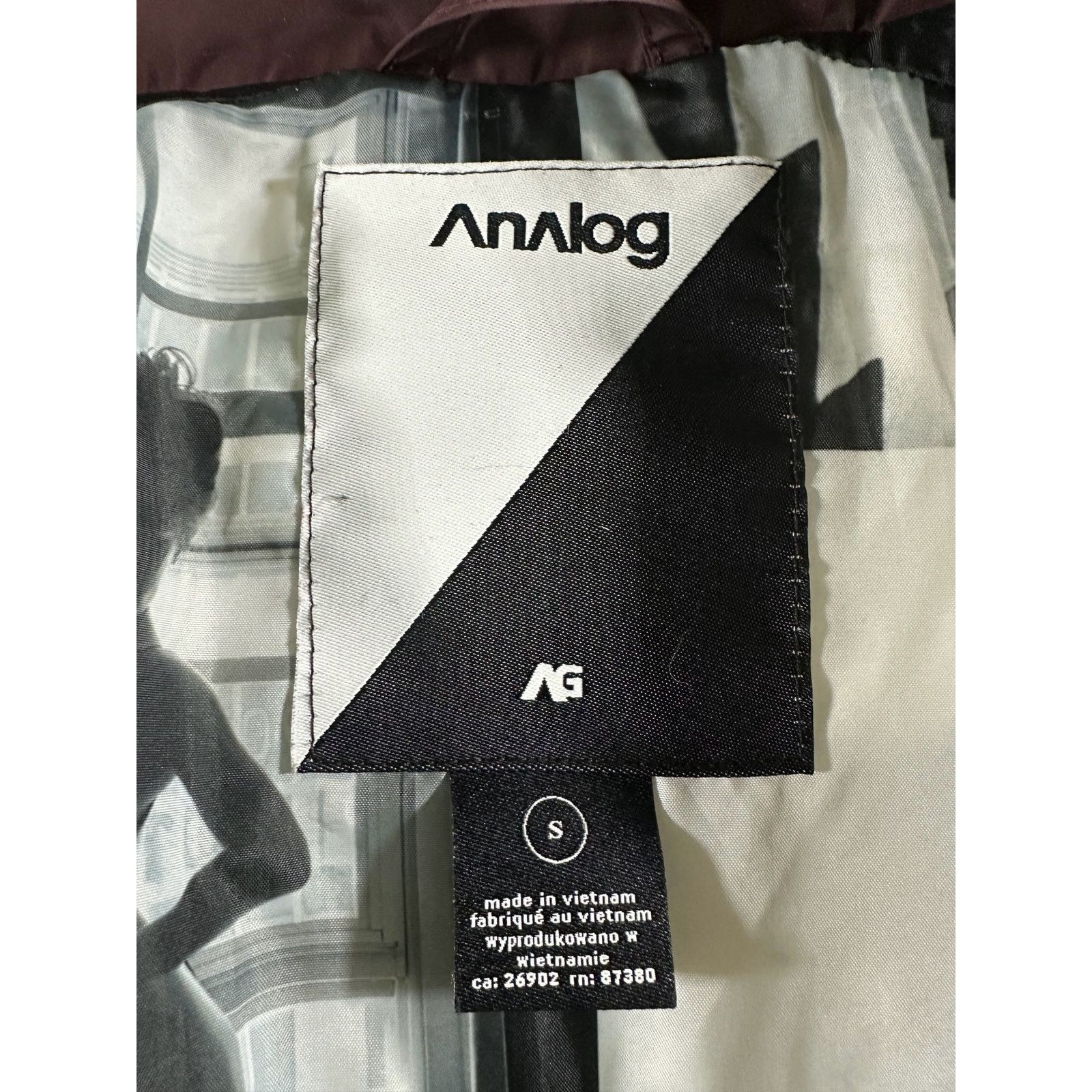 Burton Burton Analog AG Innsbruck Down Snowboard Maroon Jacket Sm Size US S / EU 44-46 / 1 - 10 Thumbnail