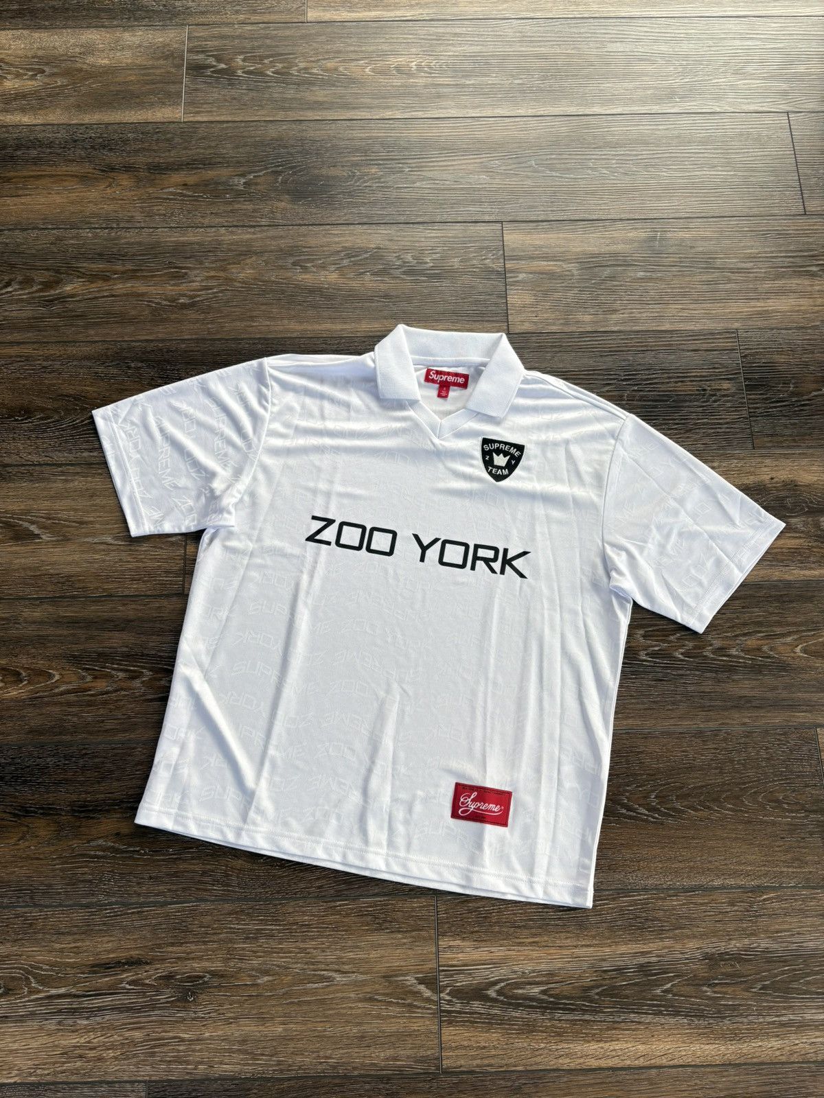 Supreme Zoo York Soccer Jersey SS25 White