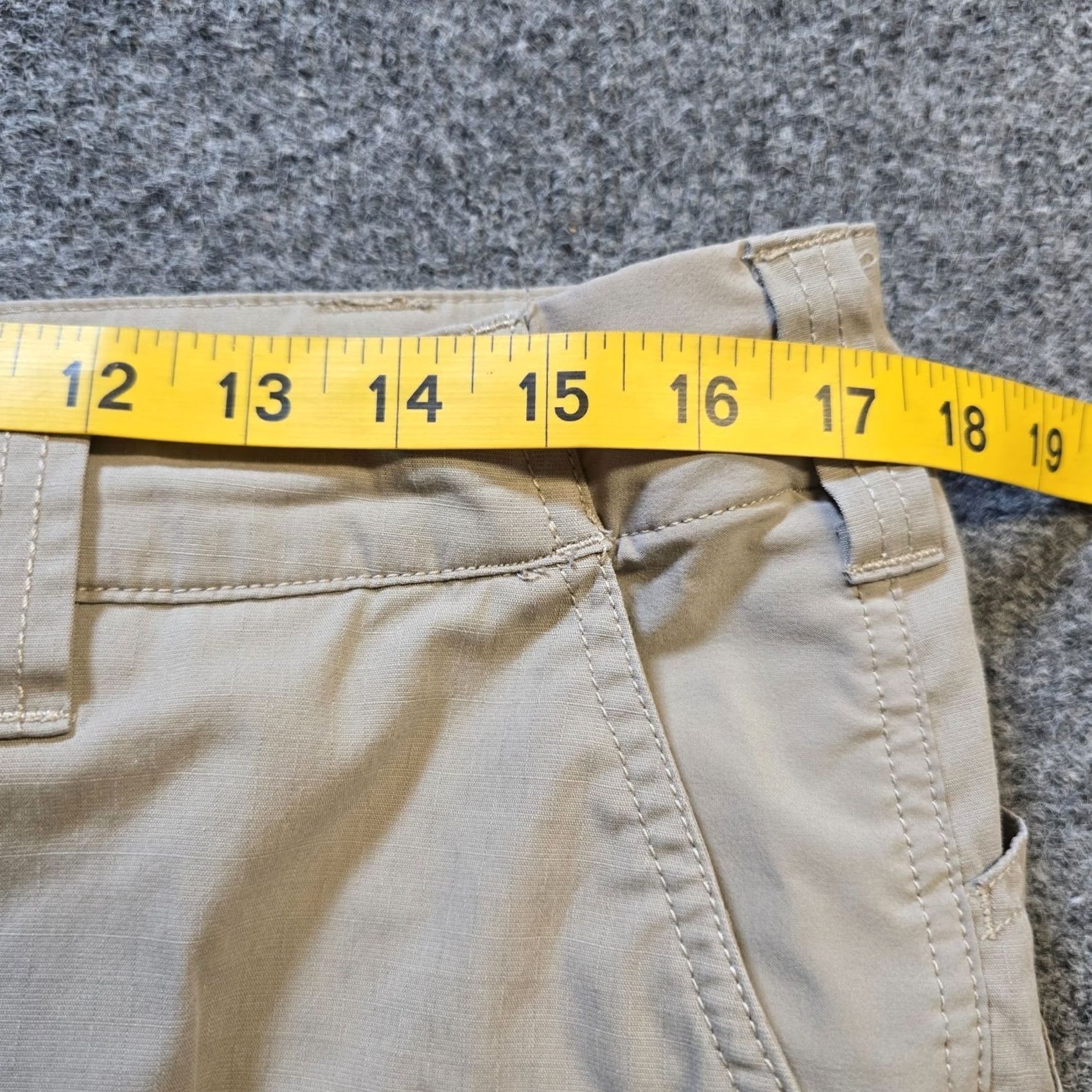 Vintage 5 11 Tactical Pants Womens 12 Beige Cargo Straight Leg Utility Pocket Capsule Pants Females Cargo Straight Leg Beige 12 Womens Size 34" / US 12 / IT 48 - 5 Thumbnail