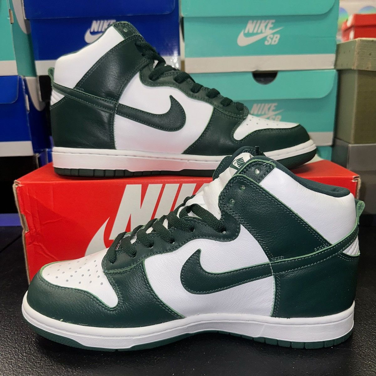 Nike Size 10.5 - Nike Dunk High SP Men's Spartan Green CZ8149 100 Size US 10.5 / EU 43-44 - 2 Thumbnail