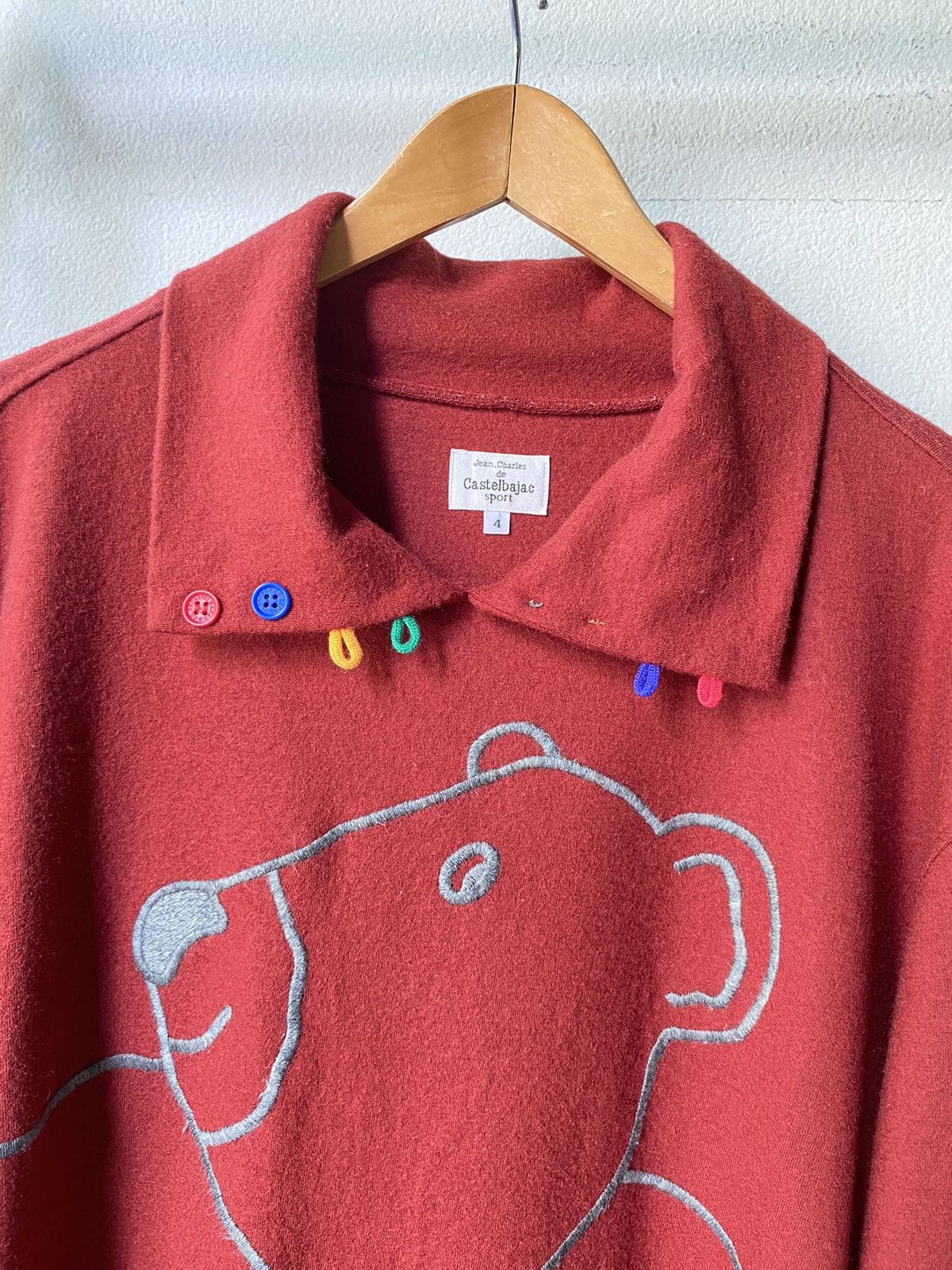 Jean Charles De Castelbajac Castelbajac red sweater Size ONE SIZE - 3 Thumbnail