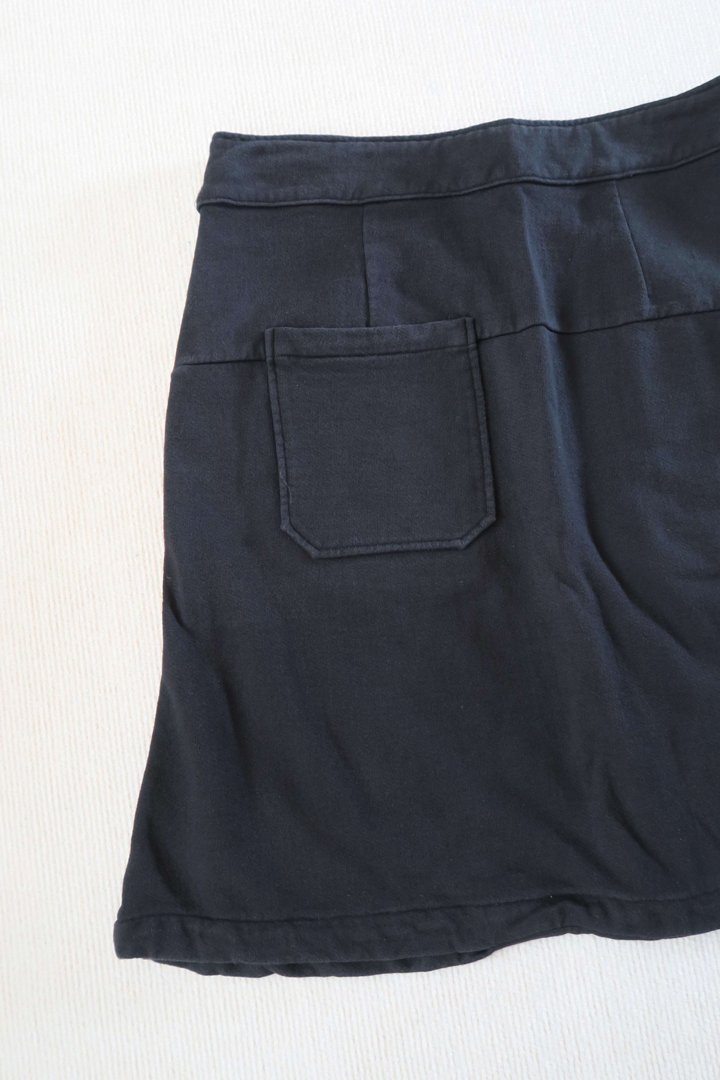 Odyn Vovk Odyn Vovk Washed Drop Crotch Harem Shorts Size US 34 / EU 50 - 8 Thumbnail