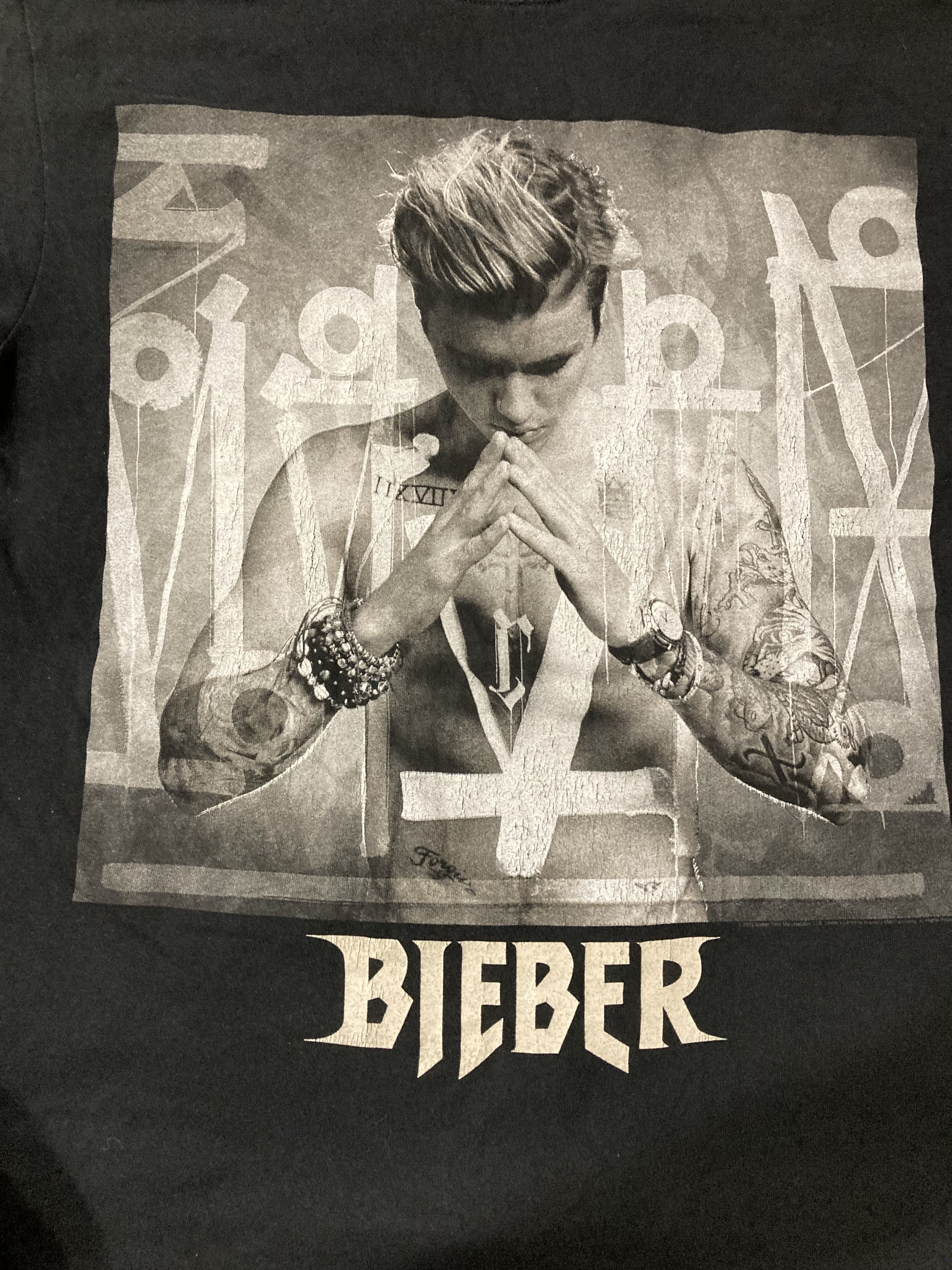Justin Bieber Justin Bieber 💎Purpose Tour 2016 Concert Tee Shirt Size US M / EU 48-50 / 2 - 4 Thumbnail