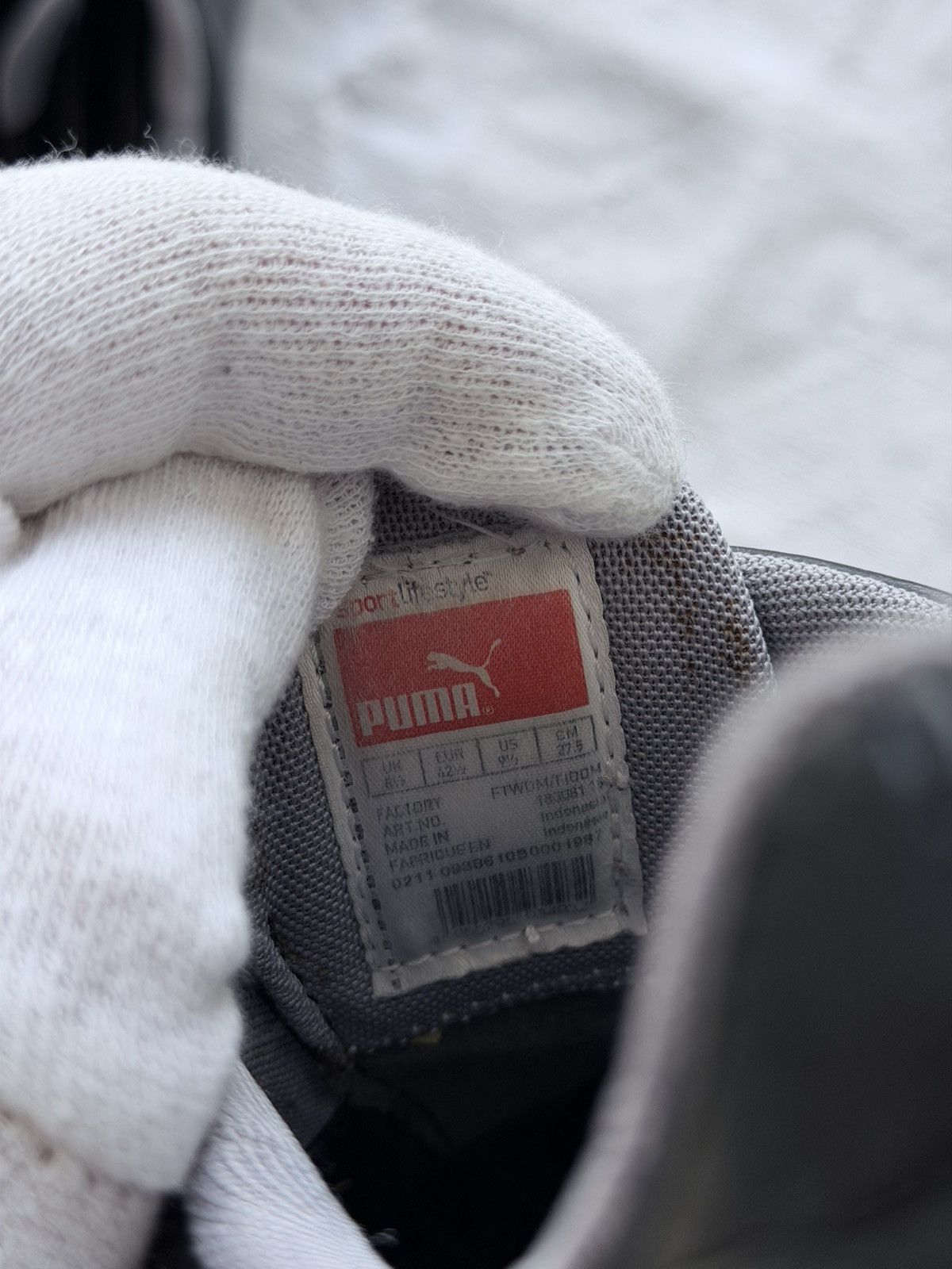 Puma Vintage 00s Puma Leather Sneakers Size US 9 / EU 42 - 7 Thumbnail