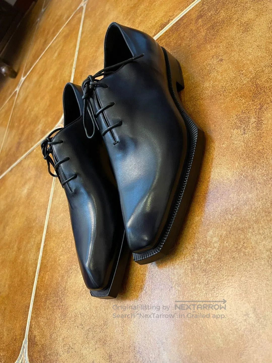 Berluti Black Formal Lace-Up Dress Shoes Size 8. Size US 8 / EU 41 - 3 Thumbnail