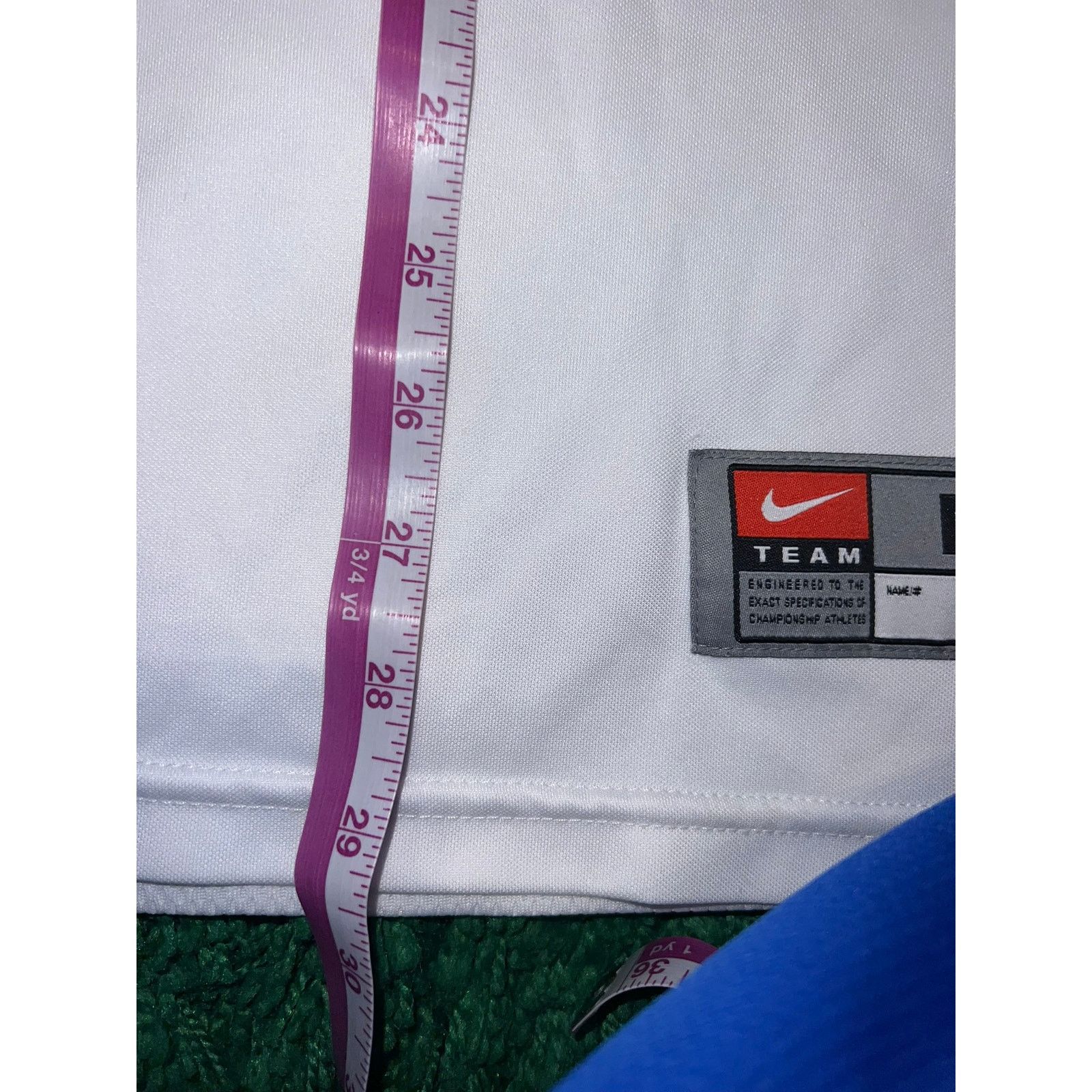 Nike Cherry Creek Jersey Y2K Nike #30 White Basketball Jersey M Size US M / EU 48-50 / 2 - 10 Thumbnail