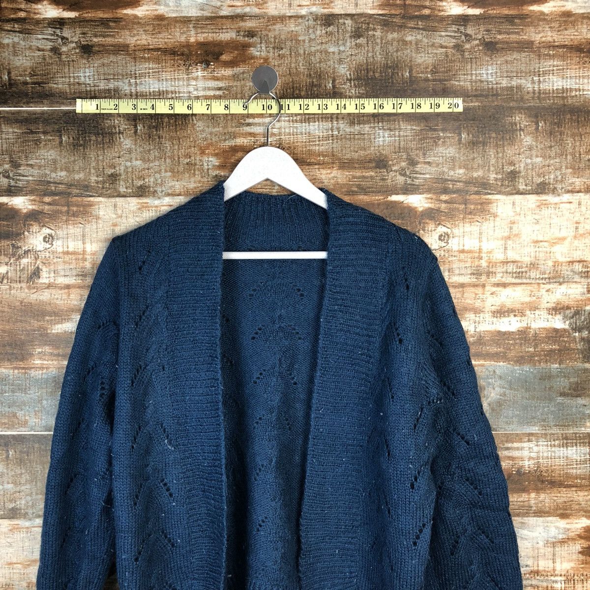 Japanese Brand Japanese Brand Blue Cardigan Knitwear #A1597 Size US M / EU 48-50 / 2 - 2 Thumbnail