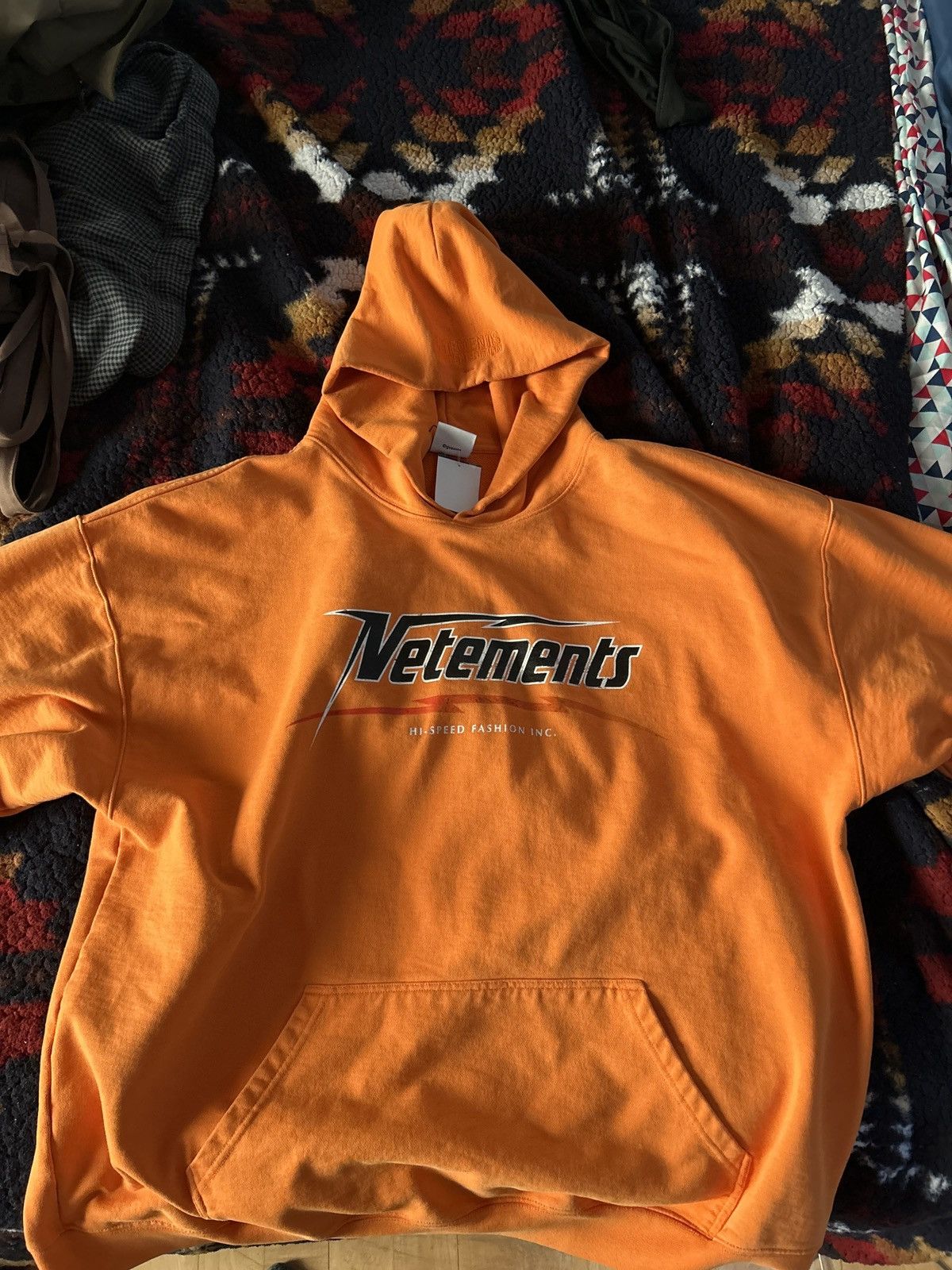 Vetements hi speed fashion hoodie