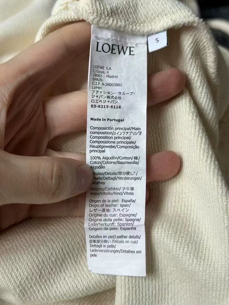 Loewe LOEWE Leather hoodie Size S / US 4 / IT 40 - 3 Thumbnail