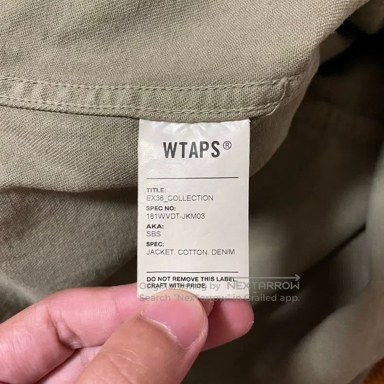 Other Wtaps Water-washed hooded pullover jacket Size US M / EU 48-50 / 2 - 7 Thumbnail