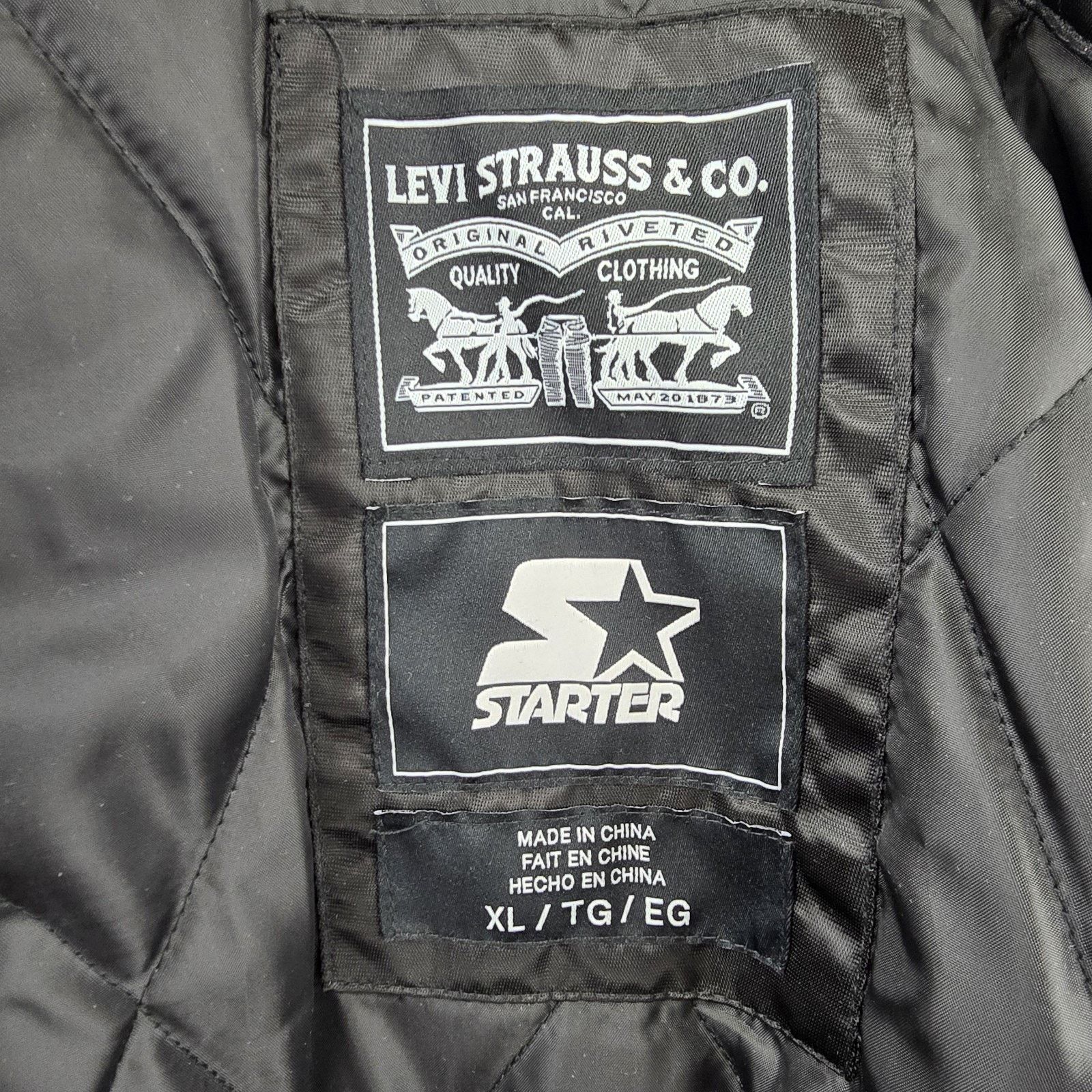 Starter Starter x Levi's Phoenix Suns Jacket Mens XL Trucker Satin Size US XL / EU 56 / 4 - 10 Thumbnail