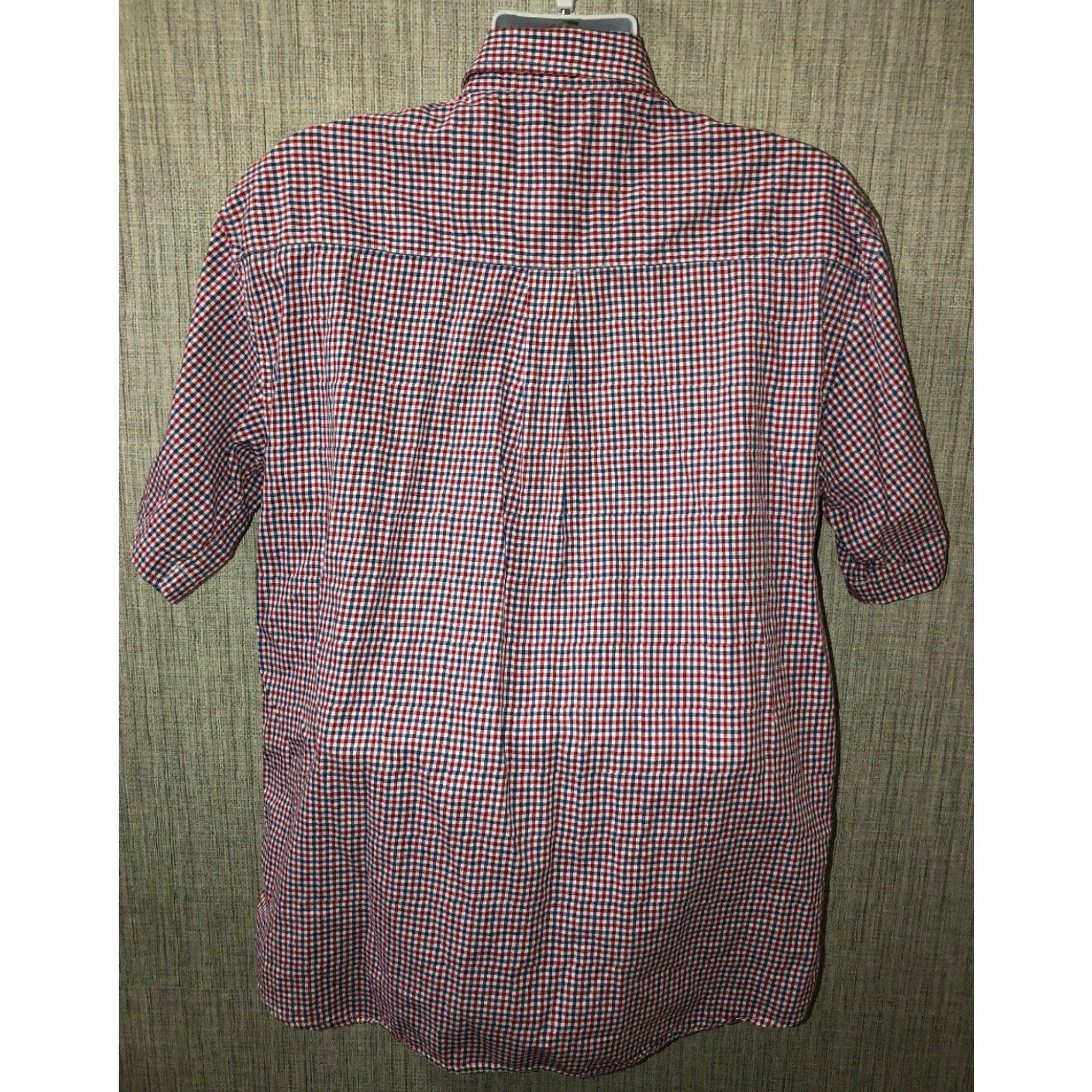Wrangler George Strait Wrangler Mens Plaid Short Sleeve Button Front Shirt 23 Inch Armpit L Multicolor Button-Up Shirts Mens Size US L / EU 52-54 / 3 - 4 Thumbnail