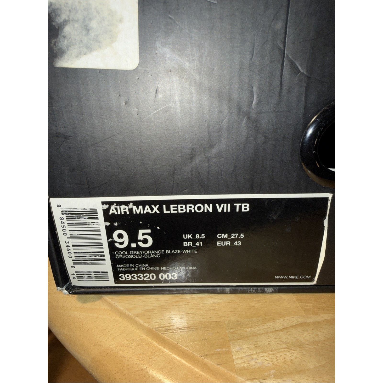 Nike Nike Lebron 7 VII Eastbay TB Orang393320-003 Size 9.5 OG Box Size US 9.5 / EU 42-43 - 10 Thumbnail