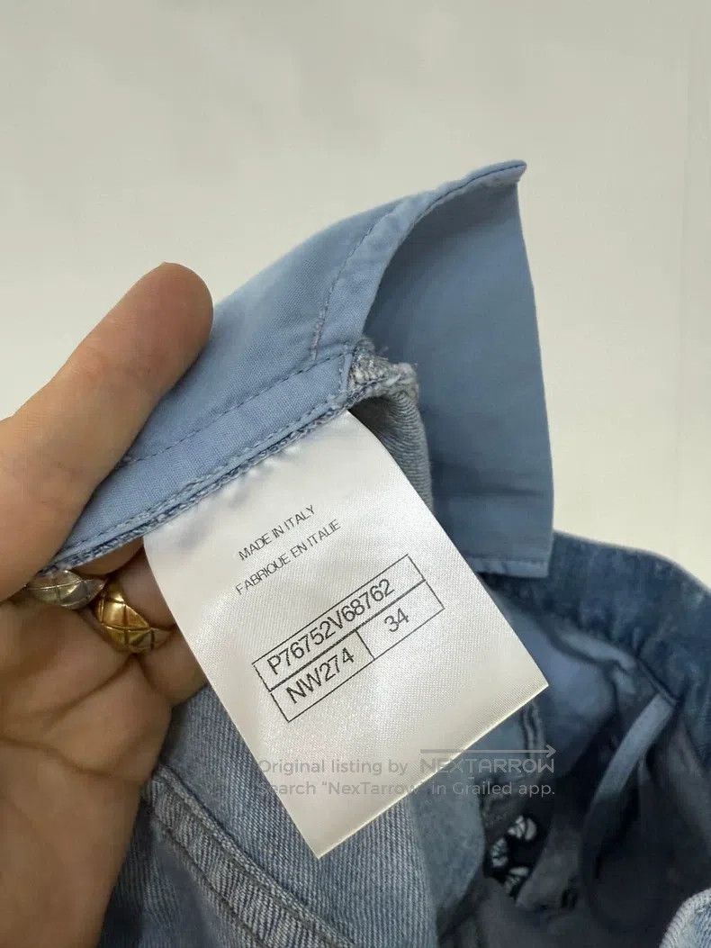 Chanel Chanel 24P hollow denim shorts Size 42" / US 20 - 6 Thumbnail