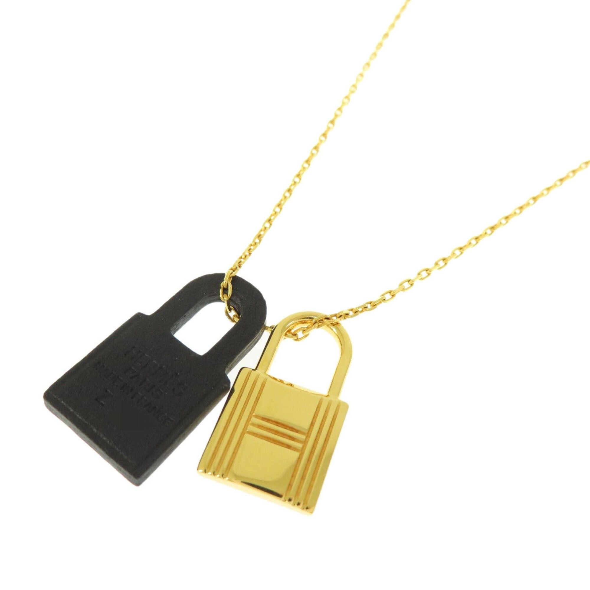 image of Hermes O'kelly Pm Necklace Women's in Black