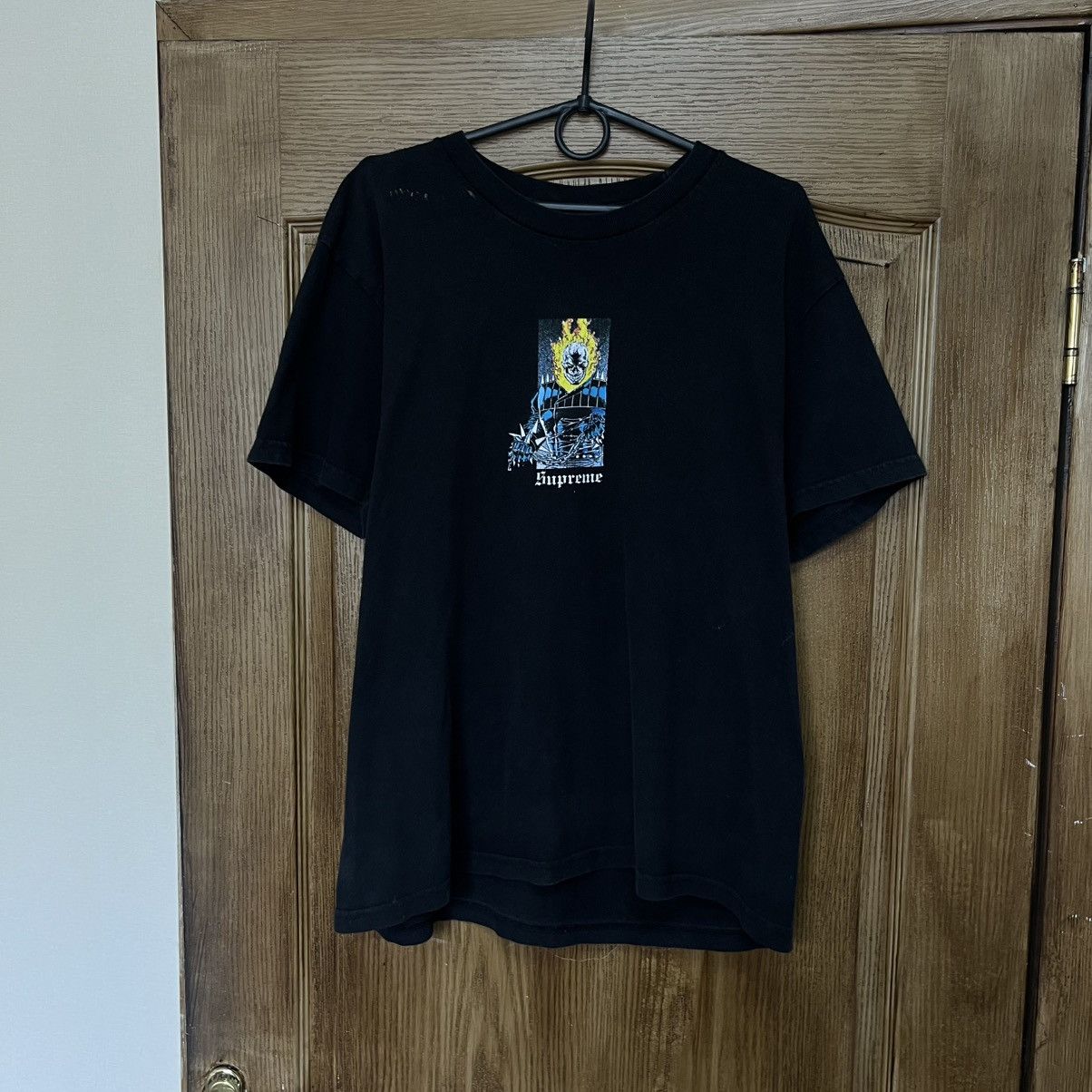 Supreme Supreme x Marvel Ghost Rider Tee T-Shirt Size US M / EU 48-50 / 2 - 1 Thumbnail