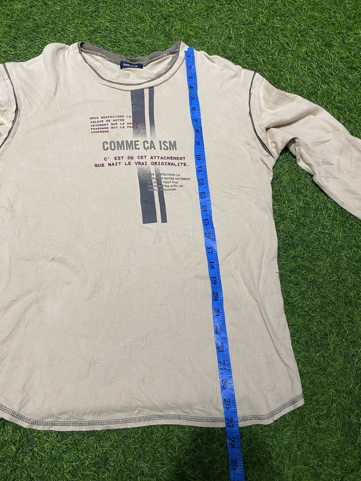 Hysteric Glamour × If Six Was Nine × Japanese Brand Longsleeve Comme ca ism poem Size US L / EU 52-54 / 3 - 7 Thumbnail
