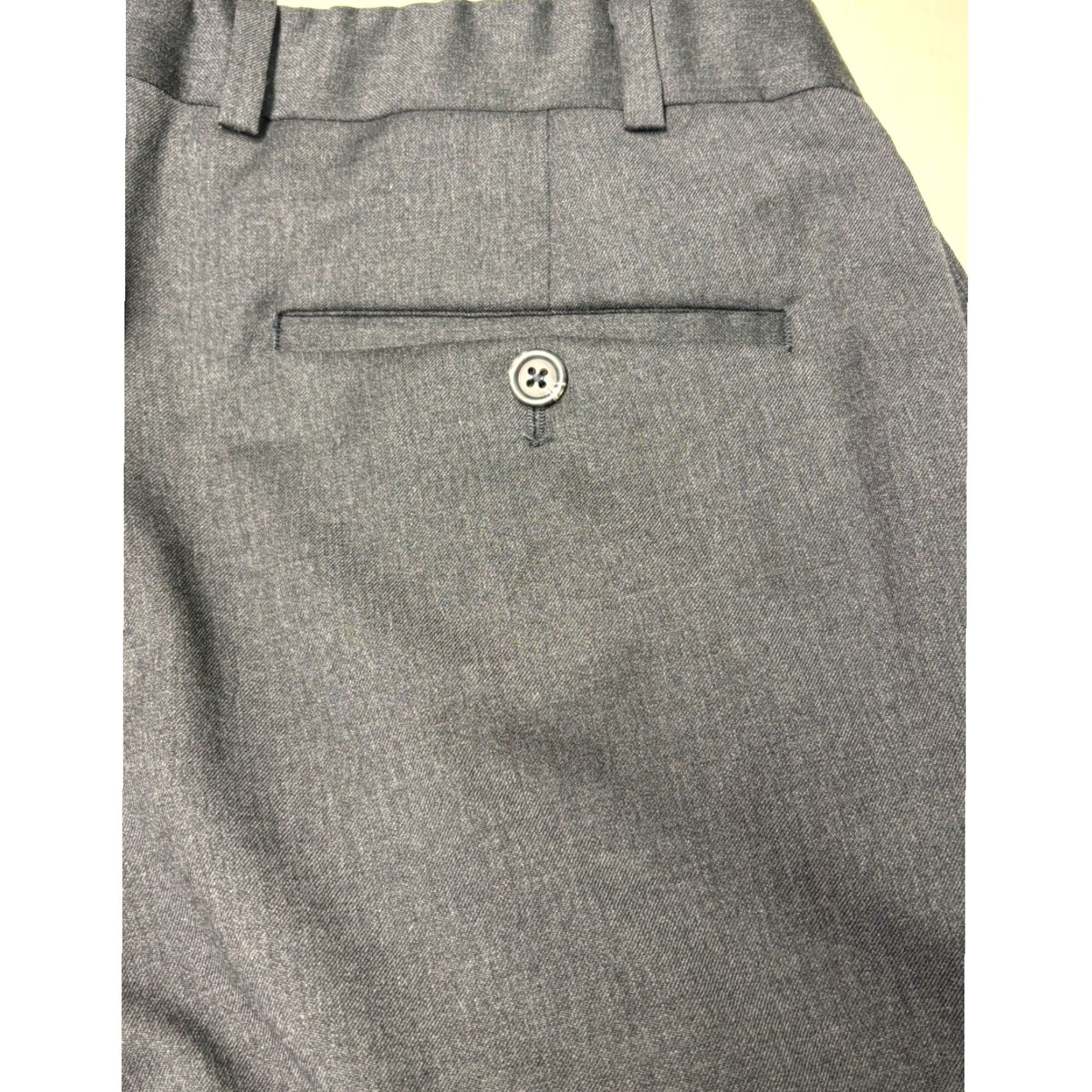 Ralph Lauren Lauren Ralph Lauren Wool Dress Pants Pleated Front Total Comfort 35x30 Gray Mens Pants Size US 35 - 3 Thumbnail