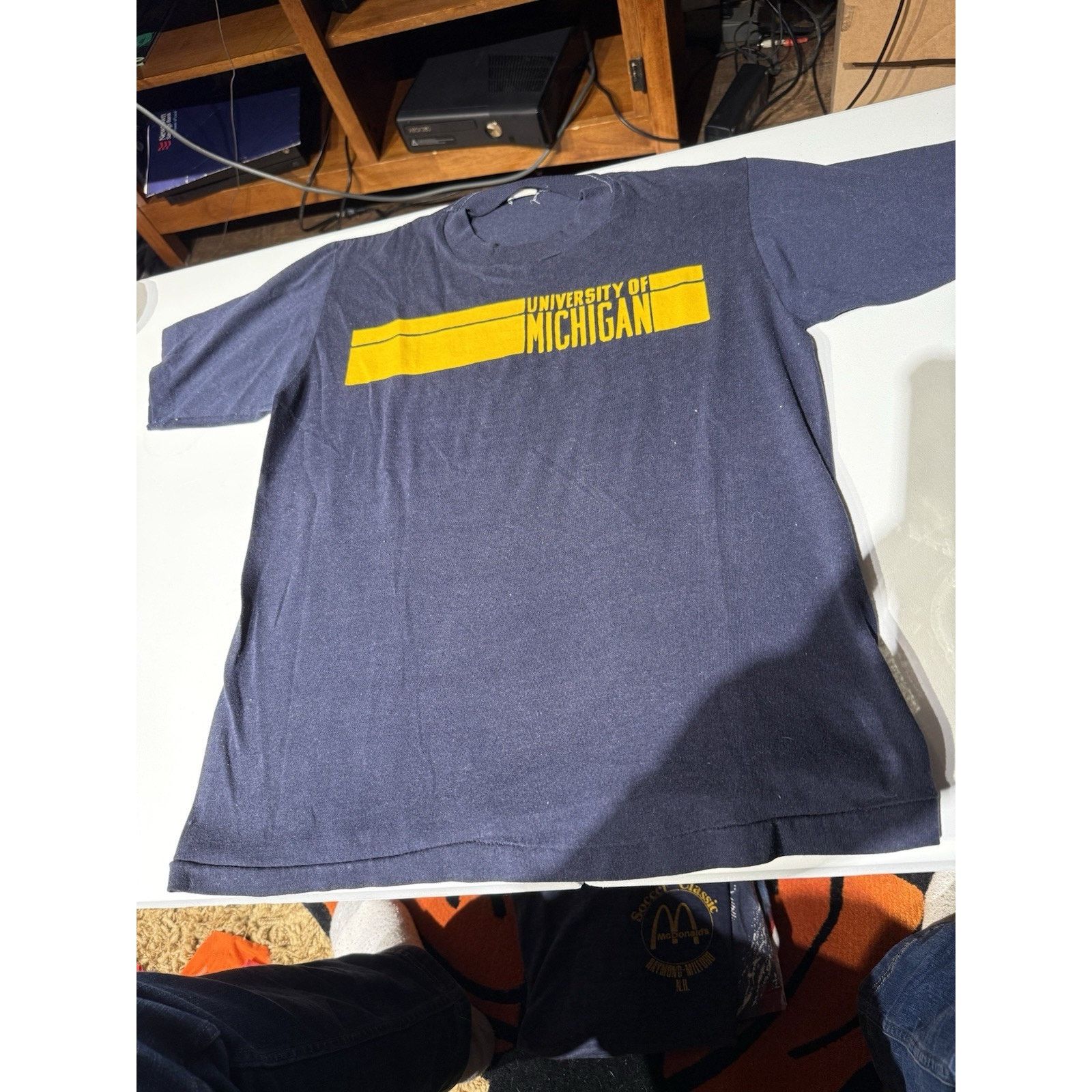 Velva Sheen Vintage Velva Sheen University Of Michigan Shirt Small / M Size US M / EU 48-50 / 2 - 2 Thumbnail