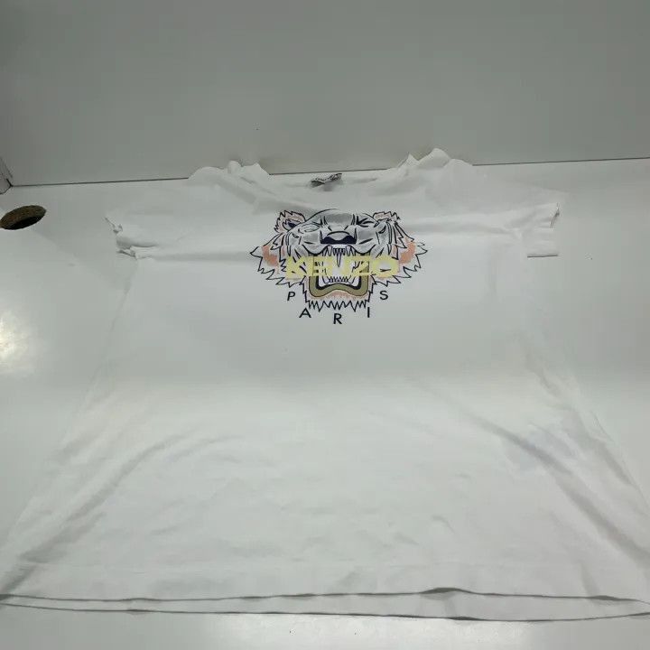 Kenzo KENZO Iconic Tiger Print Loose Short Sleeve Tee -2507 Size L / US 10 / IT 46 - 7 Thumbnail