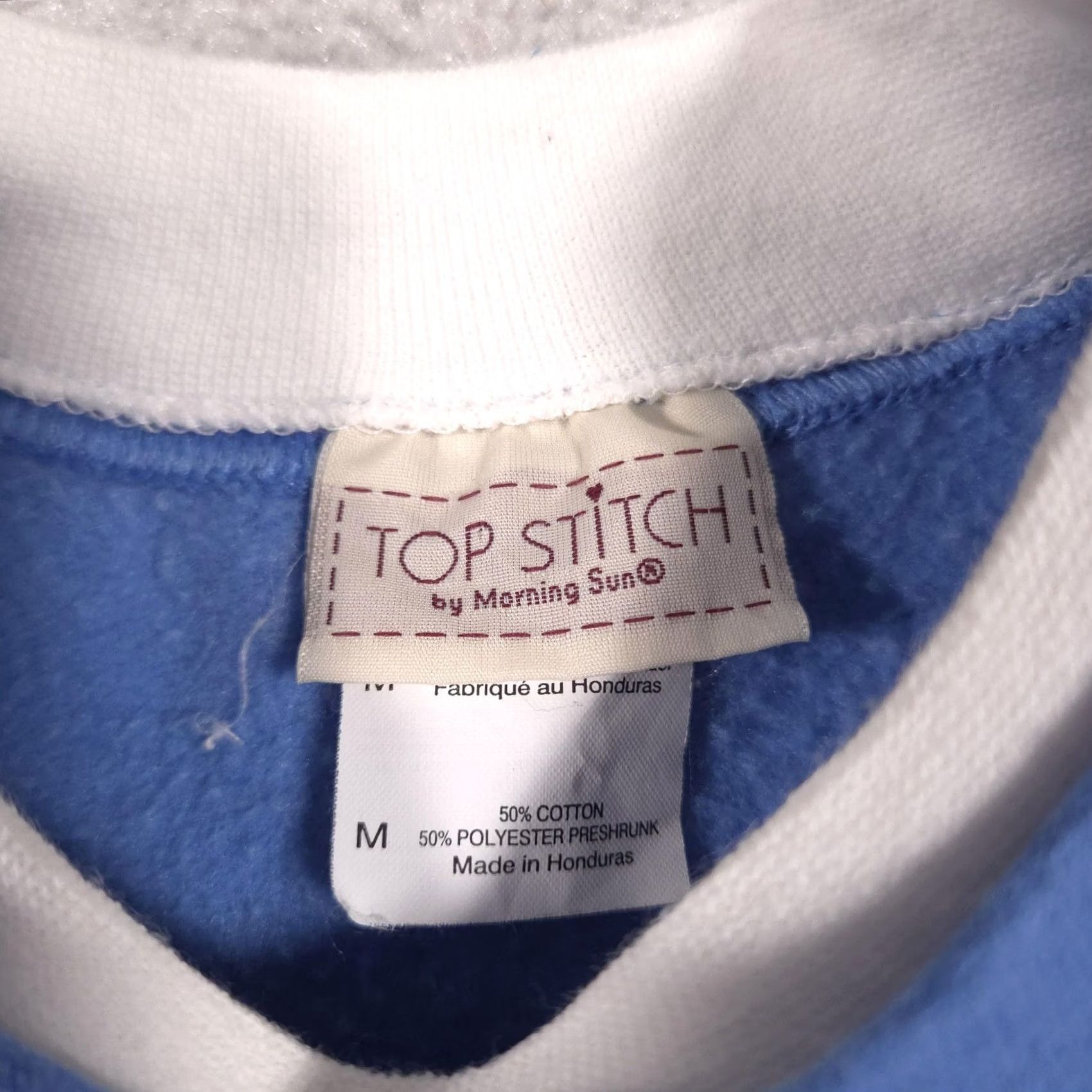 Vintage VINTAGE Top Stitch by Morning Sun Sweatshirt Womens M Blue Birds Winter Embroidered Size M / US 6-8 / IT 42-44 - 5 Thumbnail