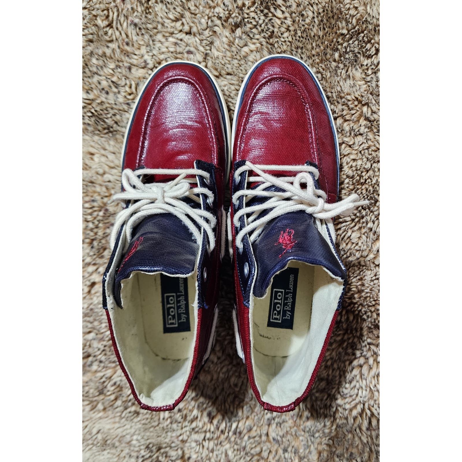 U.S. Polo Assn. Polo Ralph Lauren Lander Chukka Boots Mens 