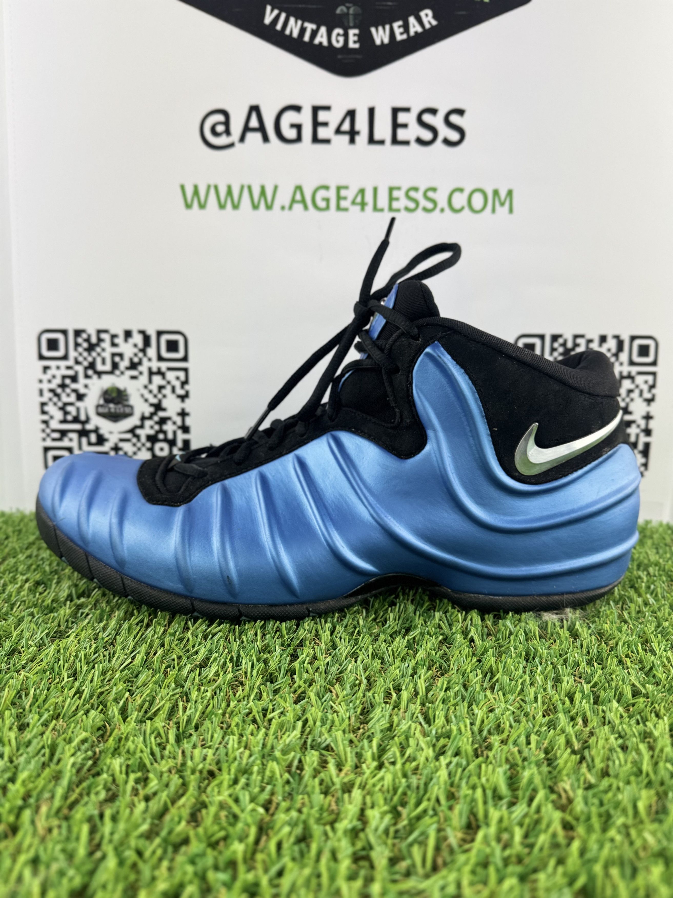 Nike 2002 Nike Air Pureposite Dark Neon Royal 303969-501 Size US 12 / EU 45 - 3 Thumbnail