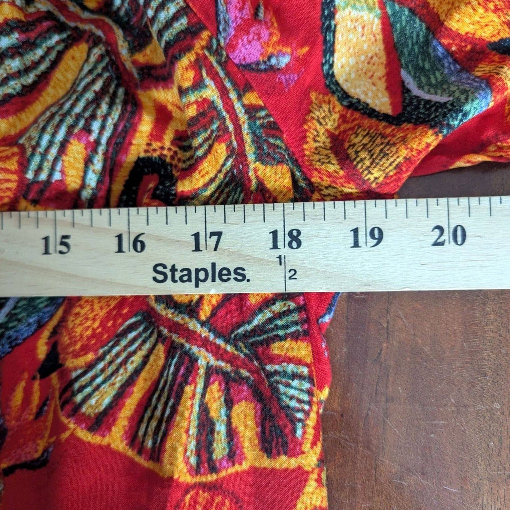 Christian Siriano Christian Siriano Red Blouse Tropical Bird Print Off Shoulder Womens Large Size L / US 10 / IT 46 - 6 Thumbnail