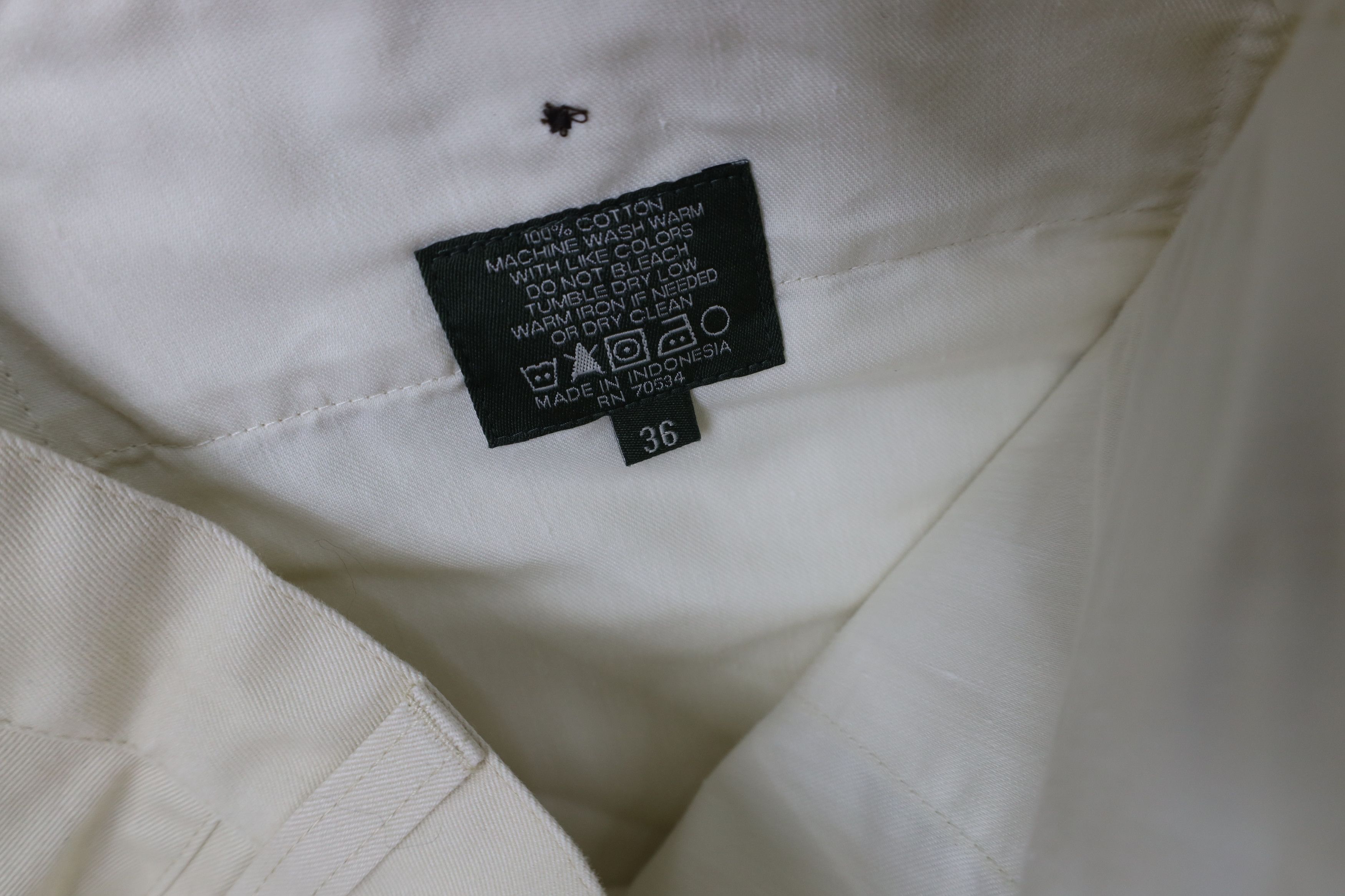 Orvis Deadstock Vintage Orvis Wide Leg Chino Pants Trousers Beige Size US 36 / EU 52 - 7 Thumbnail